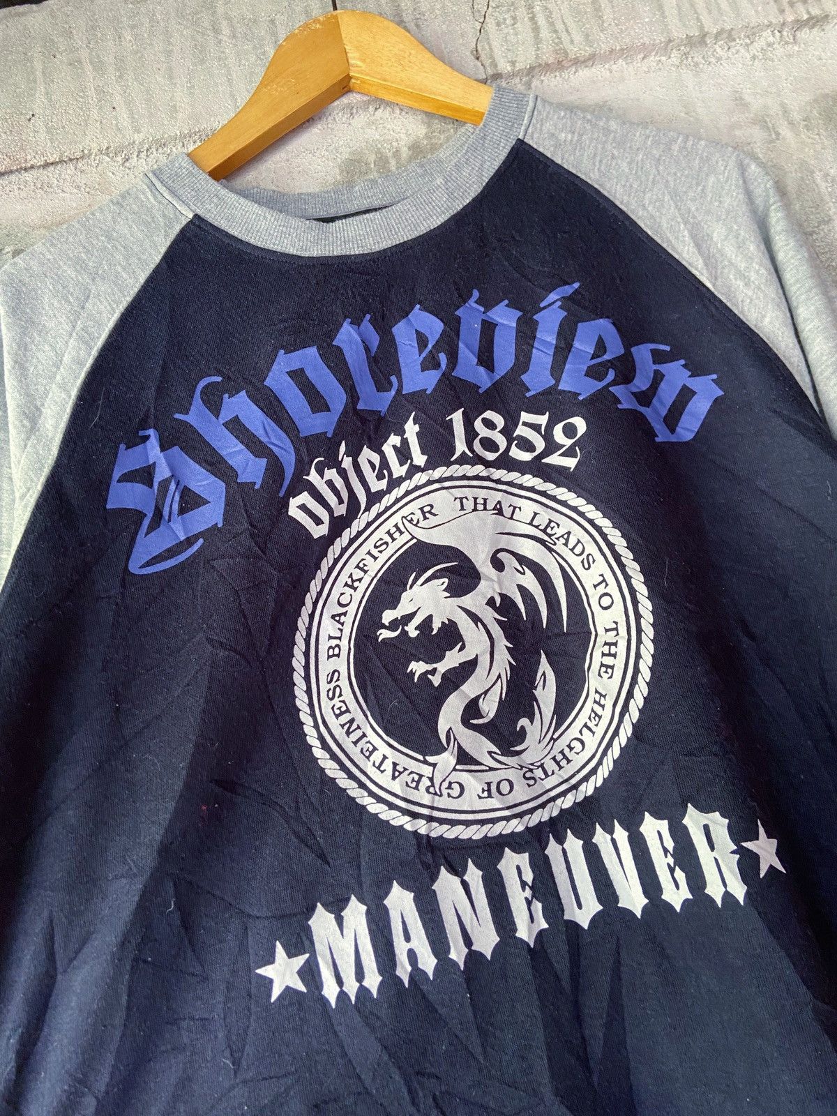 Hysteric Glamour LALA SALAMA DRAGON JAPANESE RAGLAN TEE Size US M / EU 48-50 / 2 - 3 Thumbnail