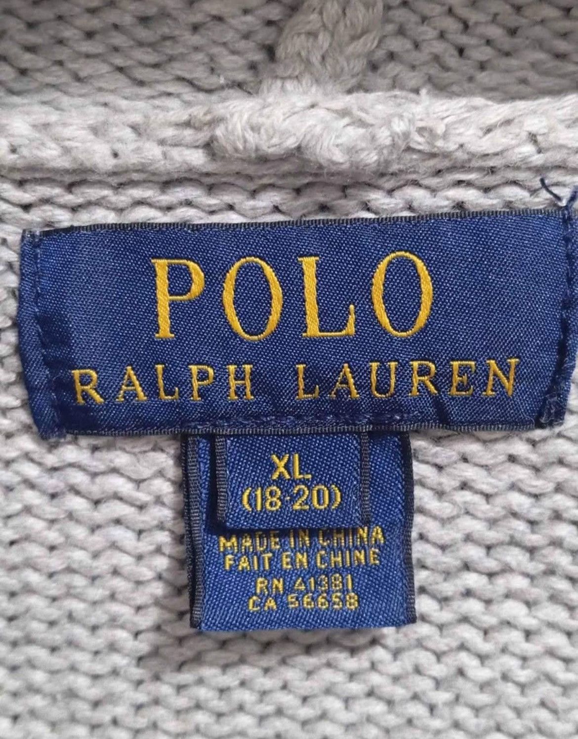 Polo Ralph Lauren × Vintage Vintage Knitwear Polo RalphLauren Size US XL / EU 56 / 4 - 2 Thumbnail