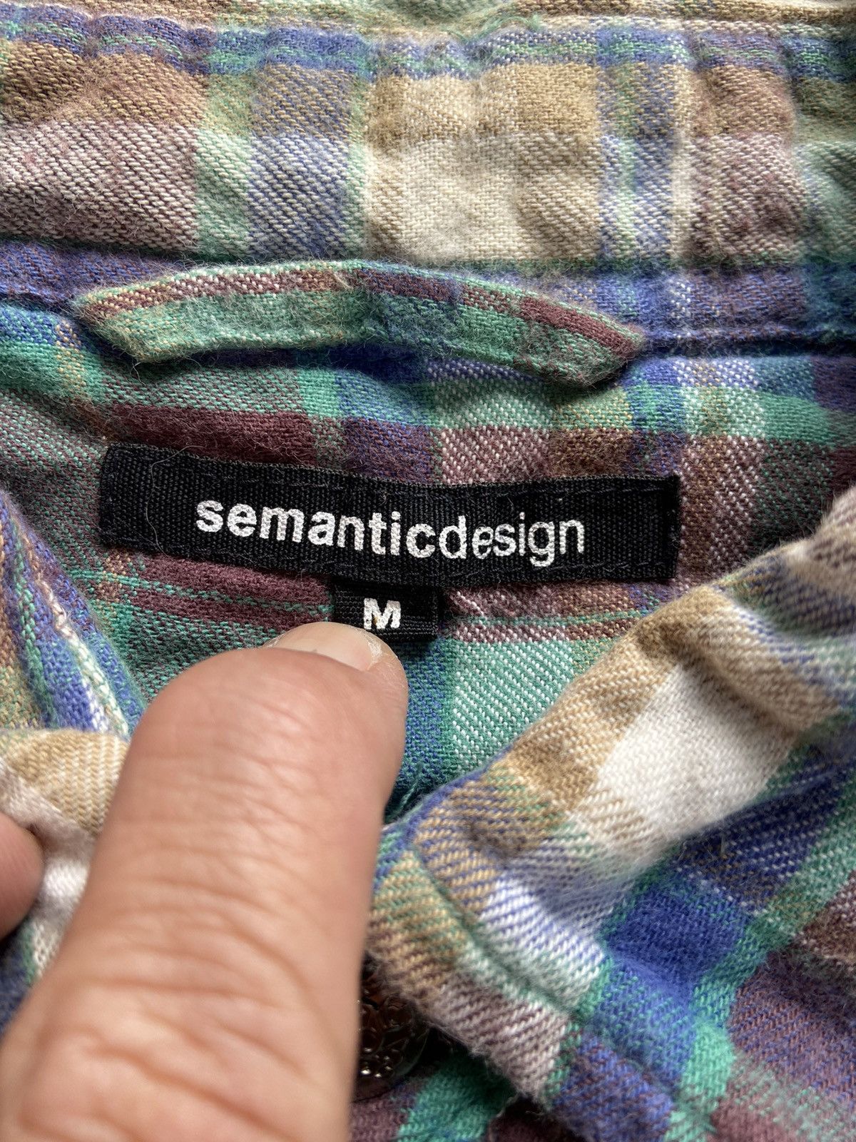 semanticdesign SEMANTIC DESIGN CASUAL BUTTON DOWN SHIRT Size US M / EU 48-50 / 2 - 8 Thumbnail