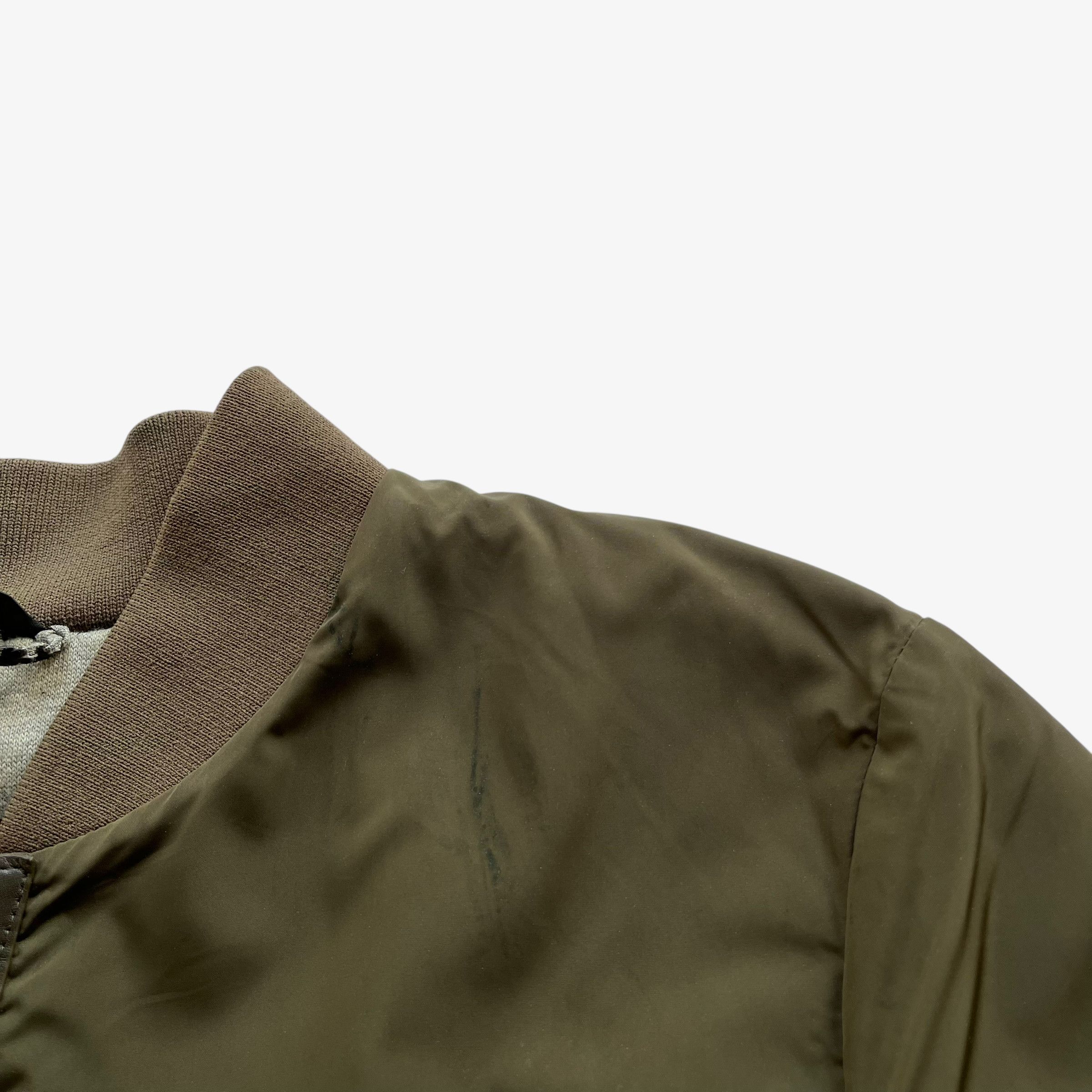 Mackage Women's Mackage Aritzia Cara Khaki Bomber Jacket Size XS / US 0-2 / IT 36-38 - 13 Thumbnail