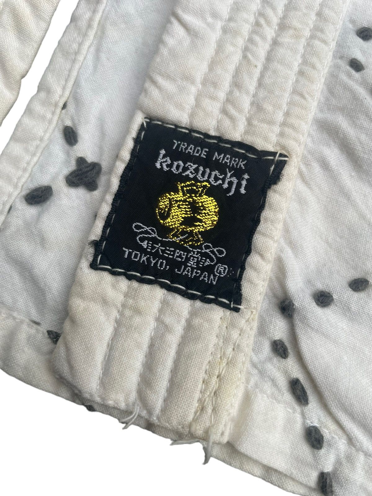 Japanese Brand Vintage Two Rabbits Sashiko Kimono Size US M / EU 48-50 / 2 - 4 Thumbnail