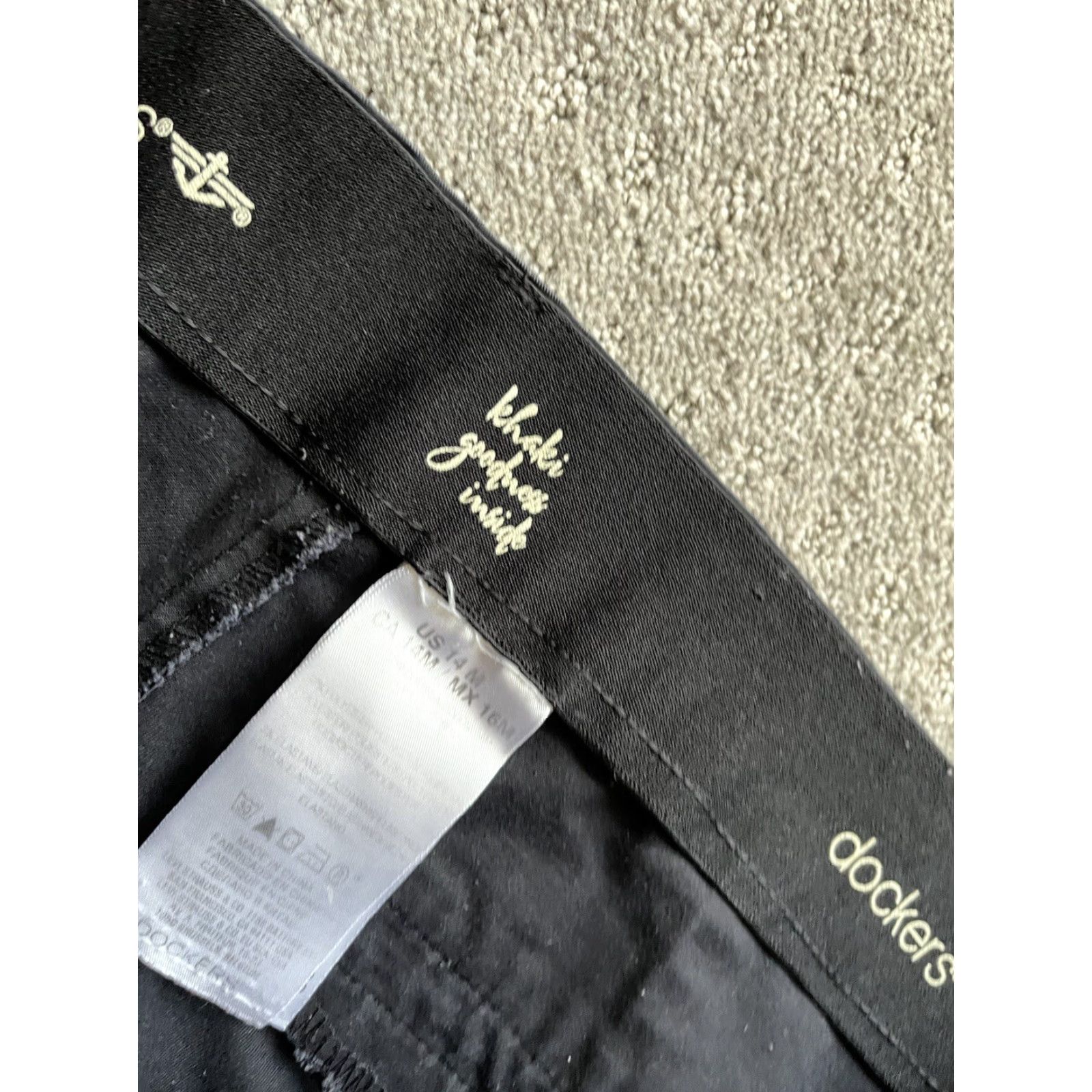 Dockers Dockers Jeans Women 14M Black Mid Rise Stretch Bootcut Size 36" / US 14 / IT 50 - 5 Thumbnail