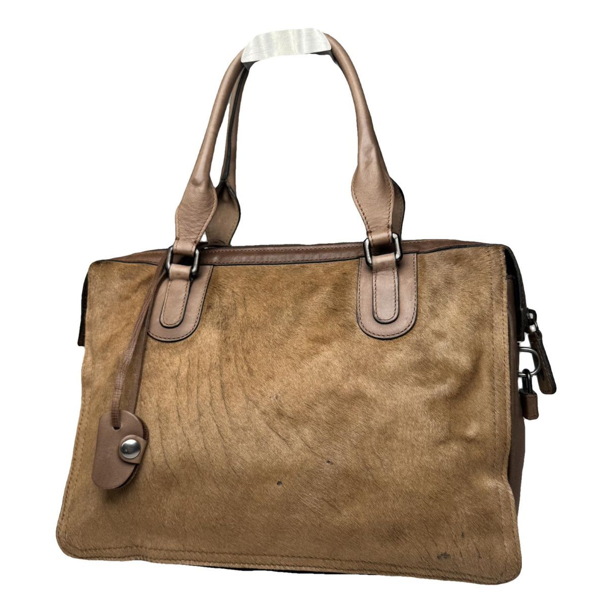 Marni Brown Fur Handbag Size ONE SIZE - 1 Thumbnail