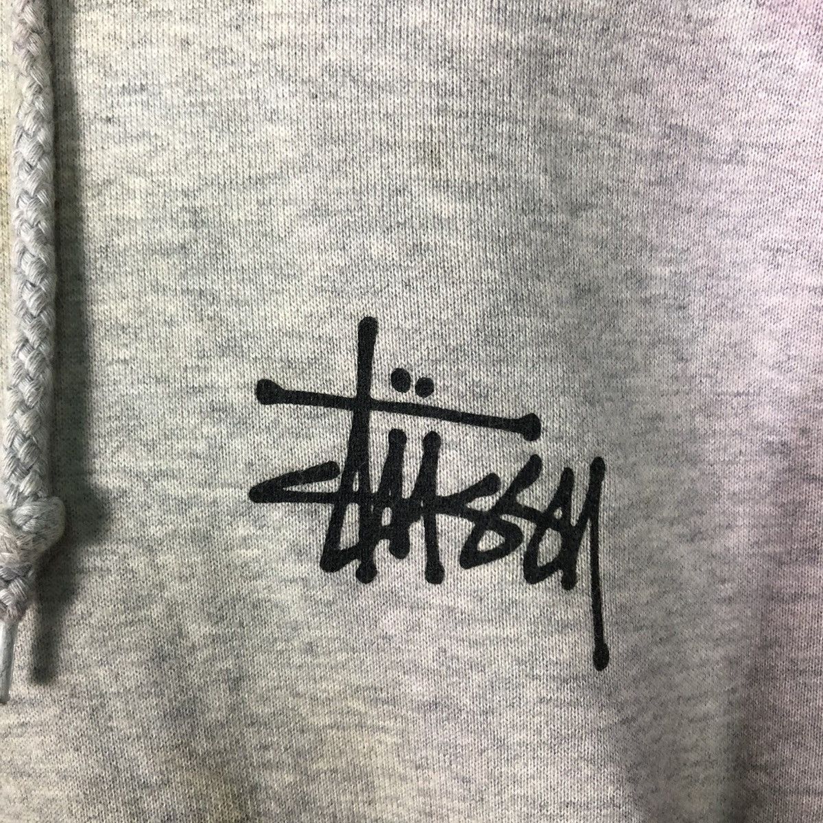 Stussy 🔥VINTAGE HOODIE STUSSY BIG LOGO ACID WASH DISTRESSED DESIGN Size US M / EU 48-50 / 2 - 16 Thumbnail