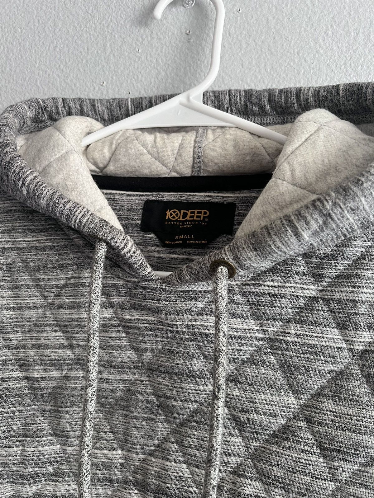 10 Deep 10 Deep Catacombs Quilted Hoodie Size US S / EU 44-46 / 1 - 5 Thumbnail
