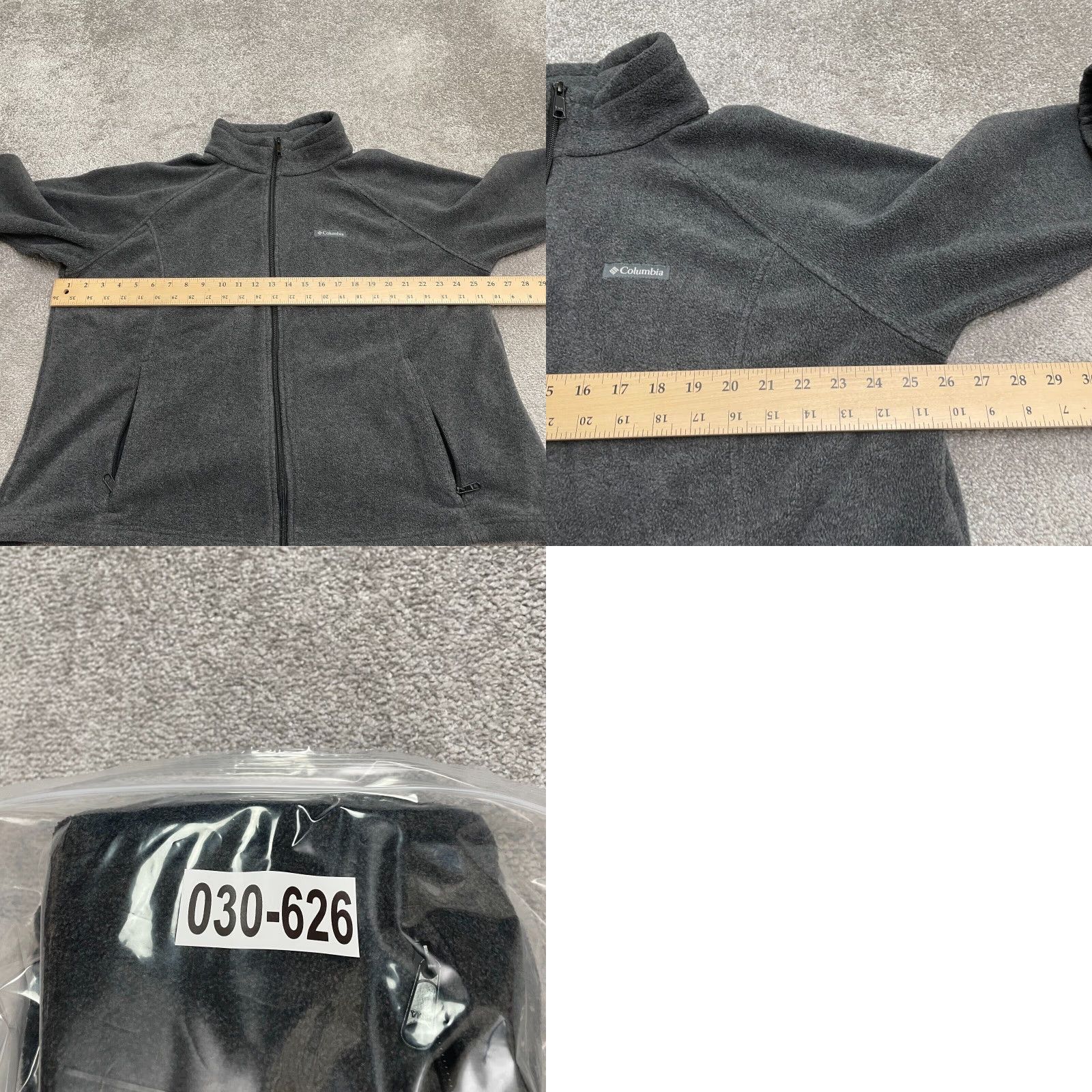 Vintage Columbia Jacket Benton Springs Fleece Gray Full Zip Womens 3X Outdoor Outdoor Hiking Classic, Designer, Outdoor Womens 3X Gray Jacket Size XXL / US 16-18 / IT 52-54 - 8 Thumbnail