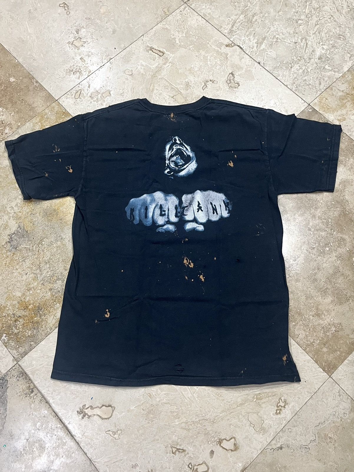 Band Tees Y2K Thrashed Metal Band Tee Bleed The Sky Size US M / EU 48-50 / 2 - 1 Thumbnail