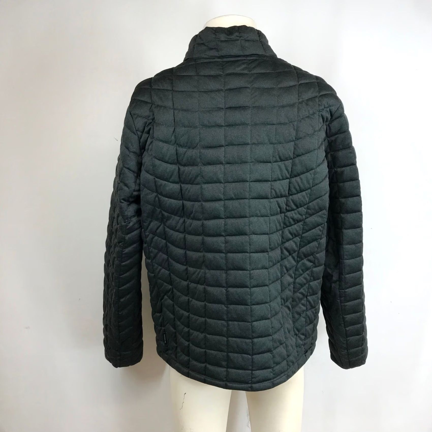 Ben Sherman Ben Sherman Quilted Puffer Jacket Charcoal Gray Full Zip Stand Collar Mens Size US M / EU 48-50 / 2 - 5 Thumbnail