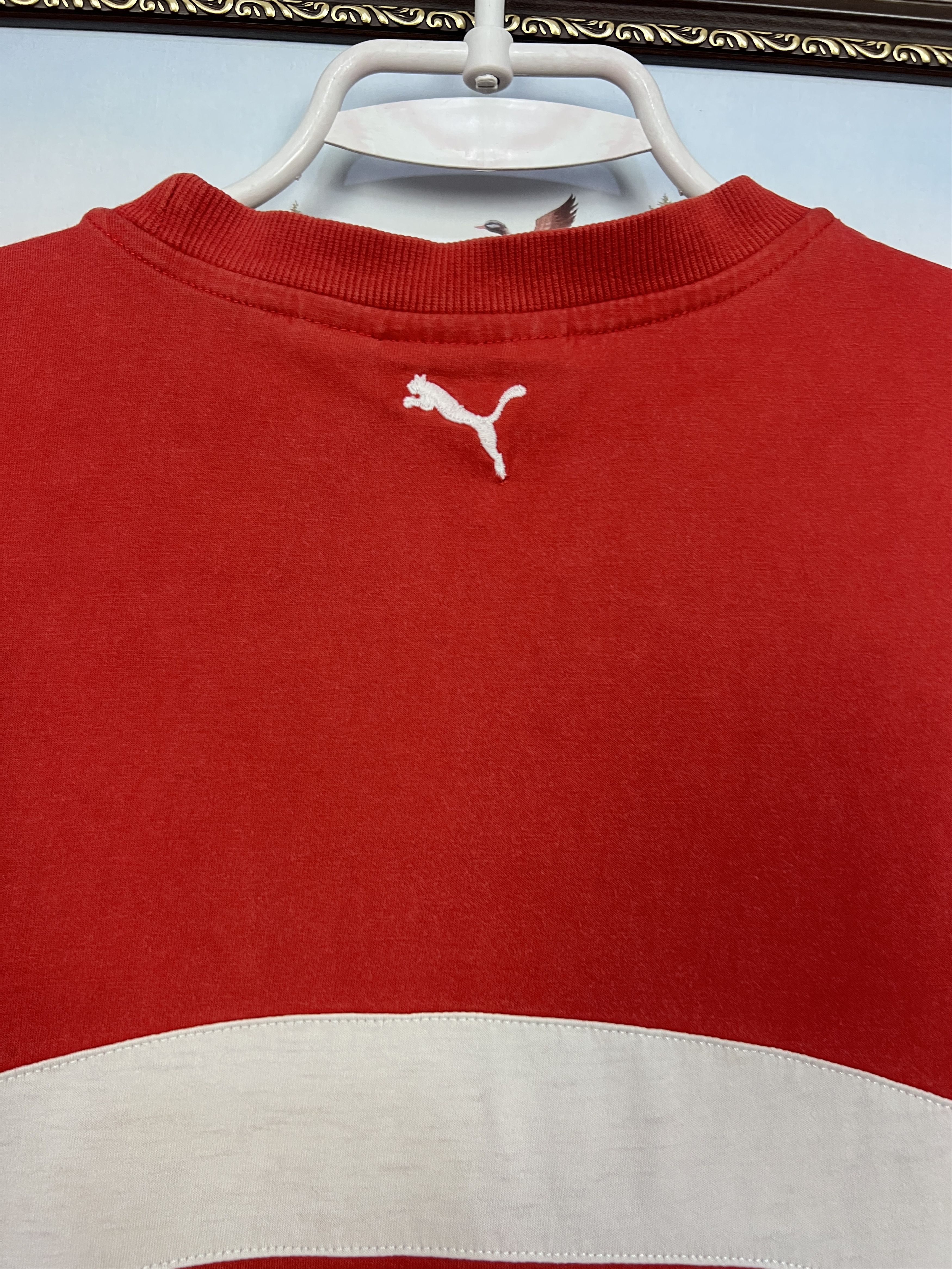 Puma Vintage Puma VfB Stuttgart Football Shirt Red Train Size US M / EU 48-50 / 2 - 13 Thumbnail
