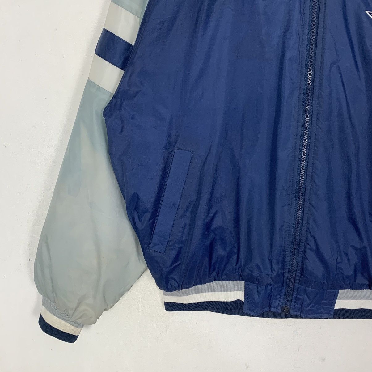 Jerzees vintage Jerzees Dallas Cowboys NFL reversible bomber jacket Size US L / EU 52-54 / 3 - 4 Thumbnail
