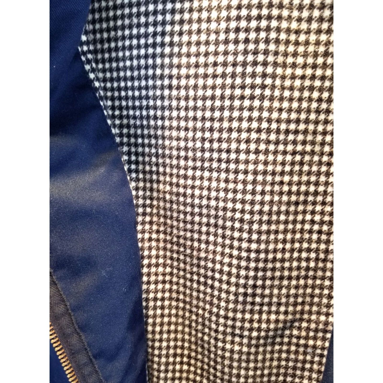 Vintage VINTAGE Unbranded NAVY GRIPPER ZIPPER FLANNEL LINING WORK MECHANIC JACKET 40 Shirt Mens Jacket 40 Blue 50s Decade 18-25in Measurements Size US XXS / EU 40 - 7 Thumbnail