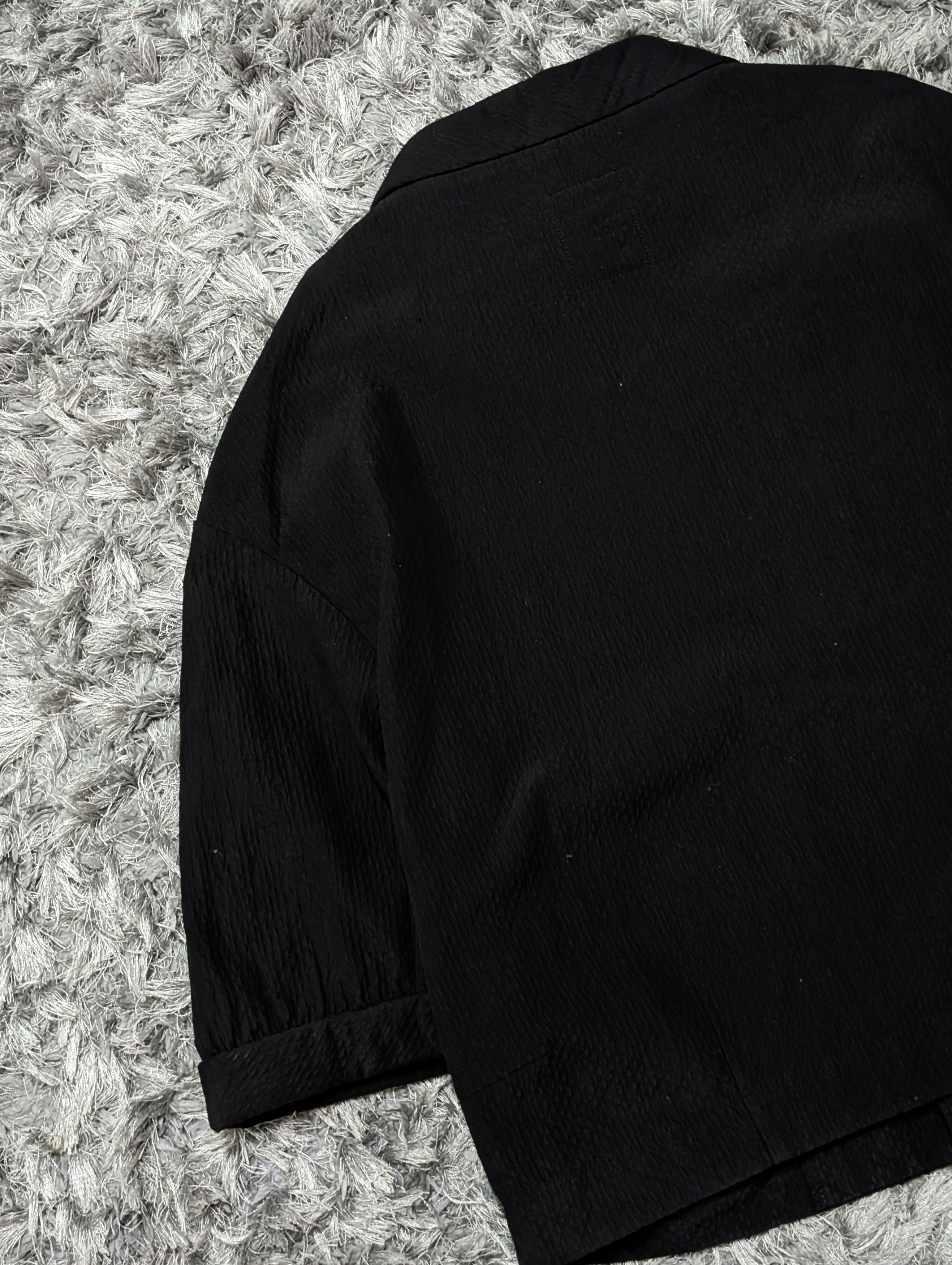 Limi Feu A/W 2007 Limi Feu Pleated Cropped Jacket Casual Winter Coat Size S / US 4 / IT 40 - 7 Thumbnail