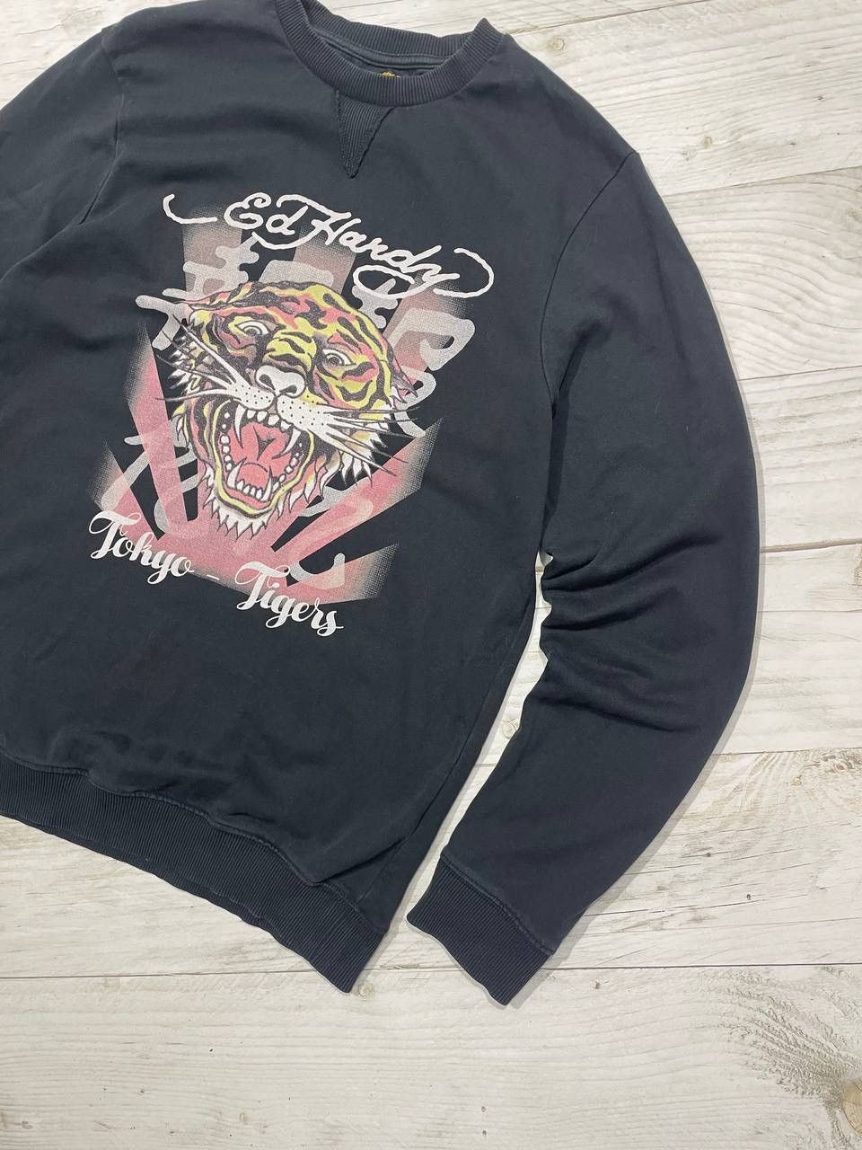 Ed Hardy Vintage Ed Hardy Sweatshirt Pullover Tokyo Tiger Size US M / EU 48-50 / 2 - 6 Thumbnail