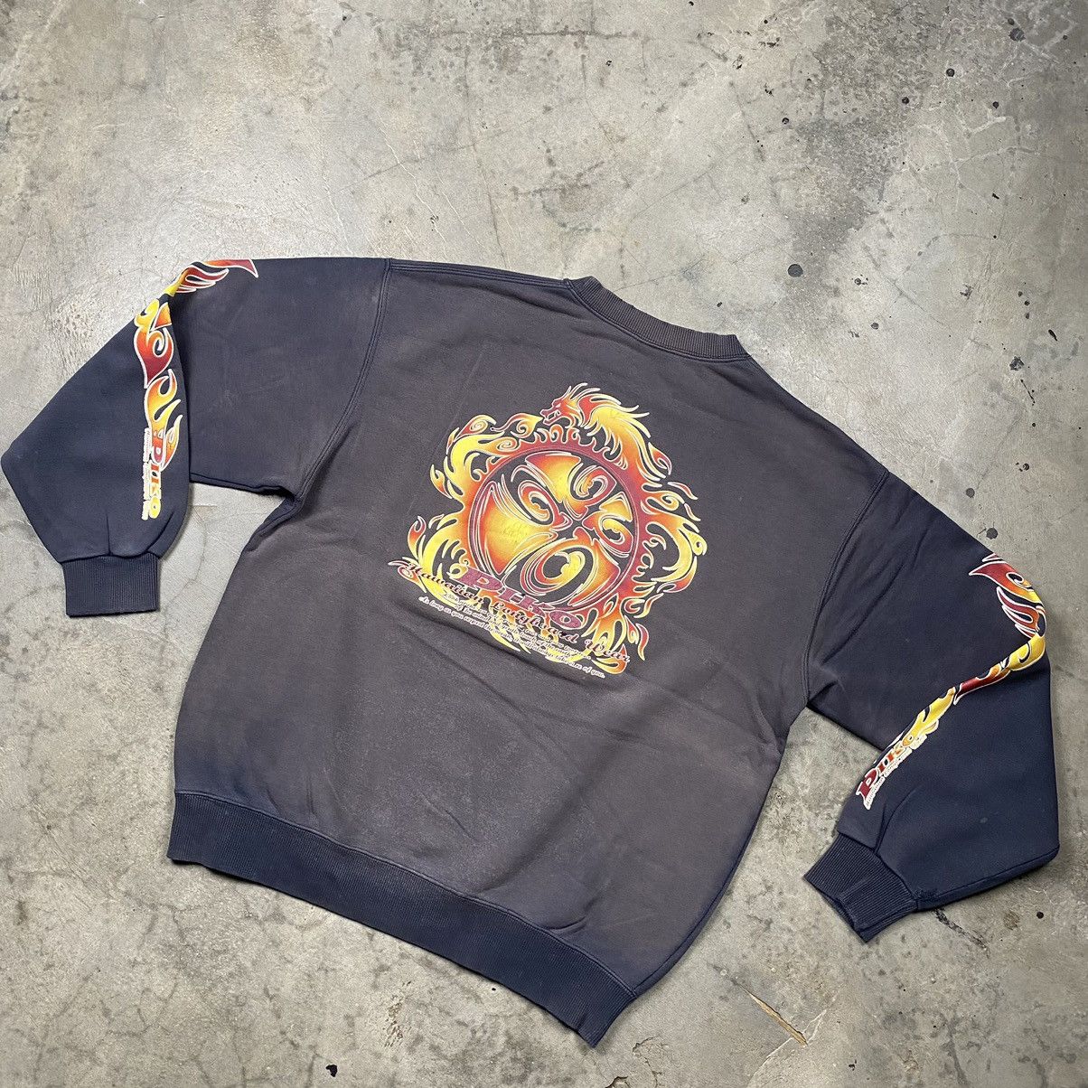 Affliction × If Six Was Nine Rare💥y2k Piko Sukajan Tribal Sunfaded Boxy Size US M / EU 48-50 / 2 - 4 Thumbnail