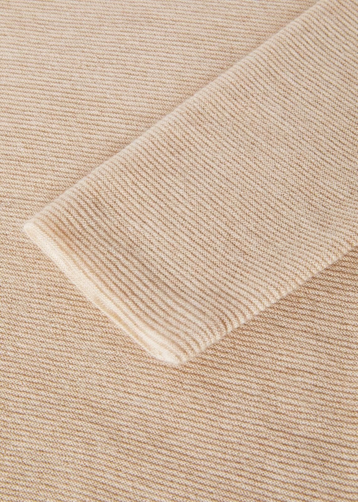 Loro Piana o1srvl11e1124 Cocooning Boat Neck Sweater in Beige Size L / US 10 / IT 46 - 5 Thumbnail