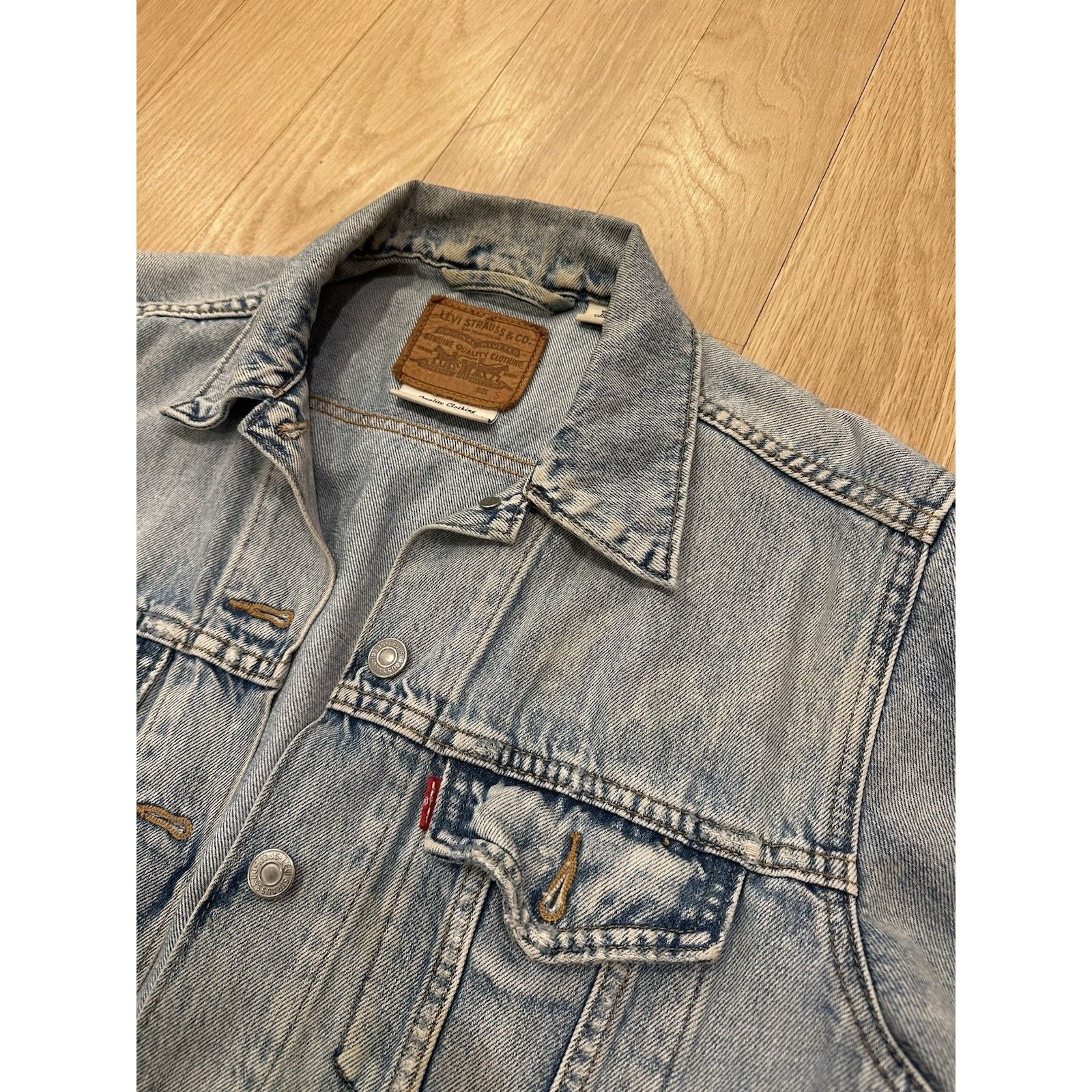 Levi's Levi's Type III Trucker Denim Jacket Size Small Size US S / EU 44-46 / 1 - 3 Thumbnail