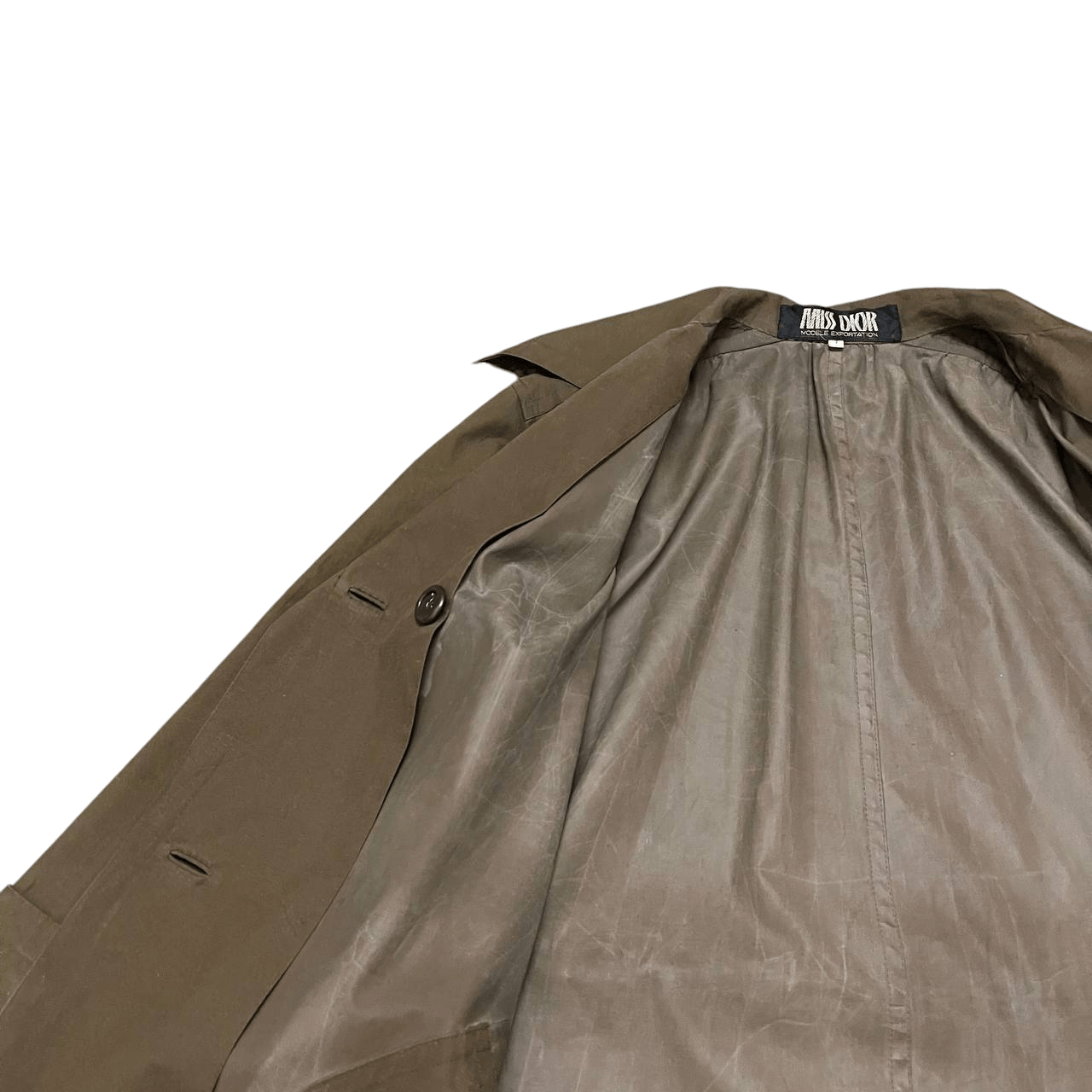 Christian Dior Monsieur Vintage Miss Dior Double Breasted Long Coat Brown Size M / US 6-8 / IT 42-44 - 6 Thumbnail