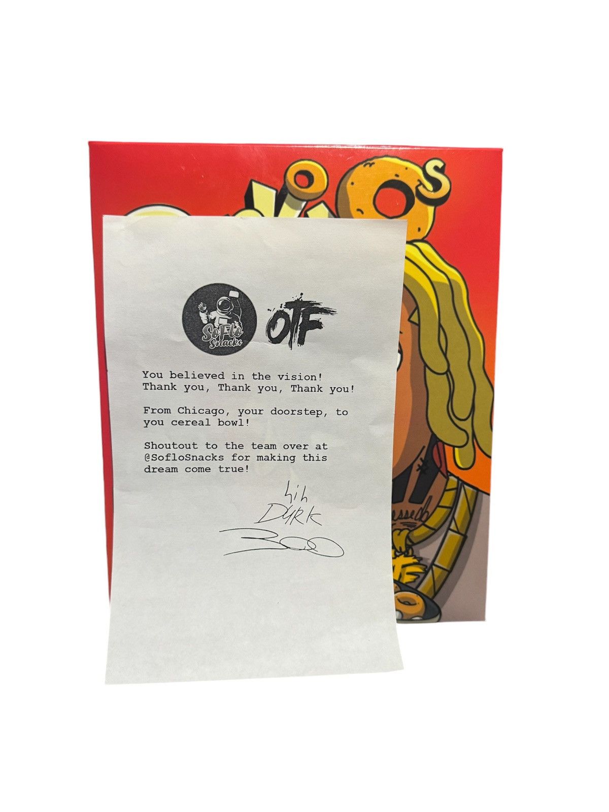 Other Durkios Lil Durk SoFly Snacks Limited Cereal Size ONE SIZE - 2 Thumbnail