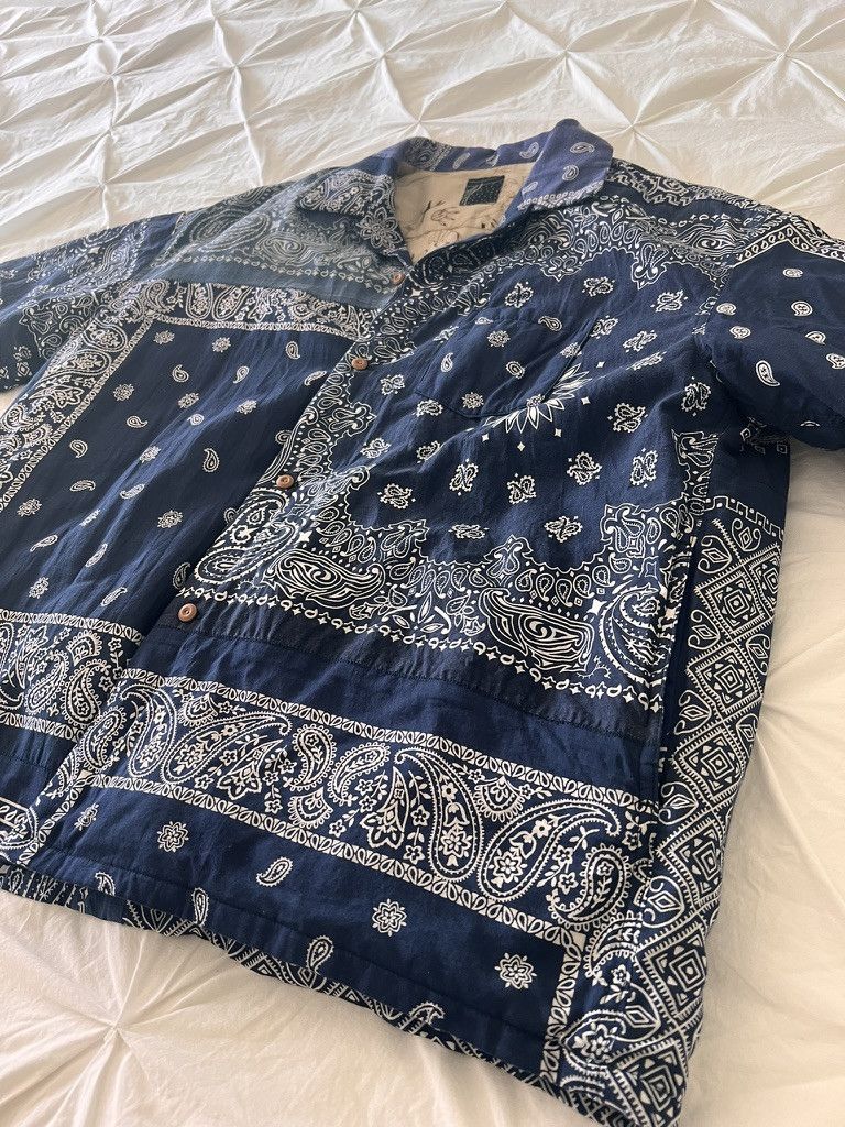Visvim ICT Wallis down bandana shirt Size US XL / EU 56 / 4 - 3 Thumbnail