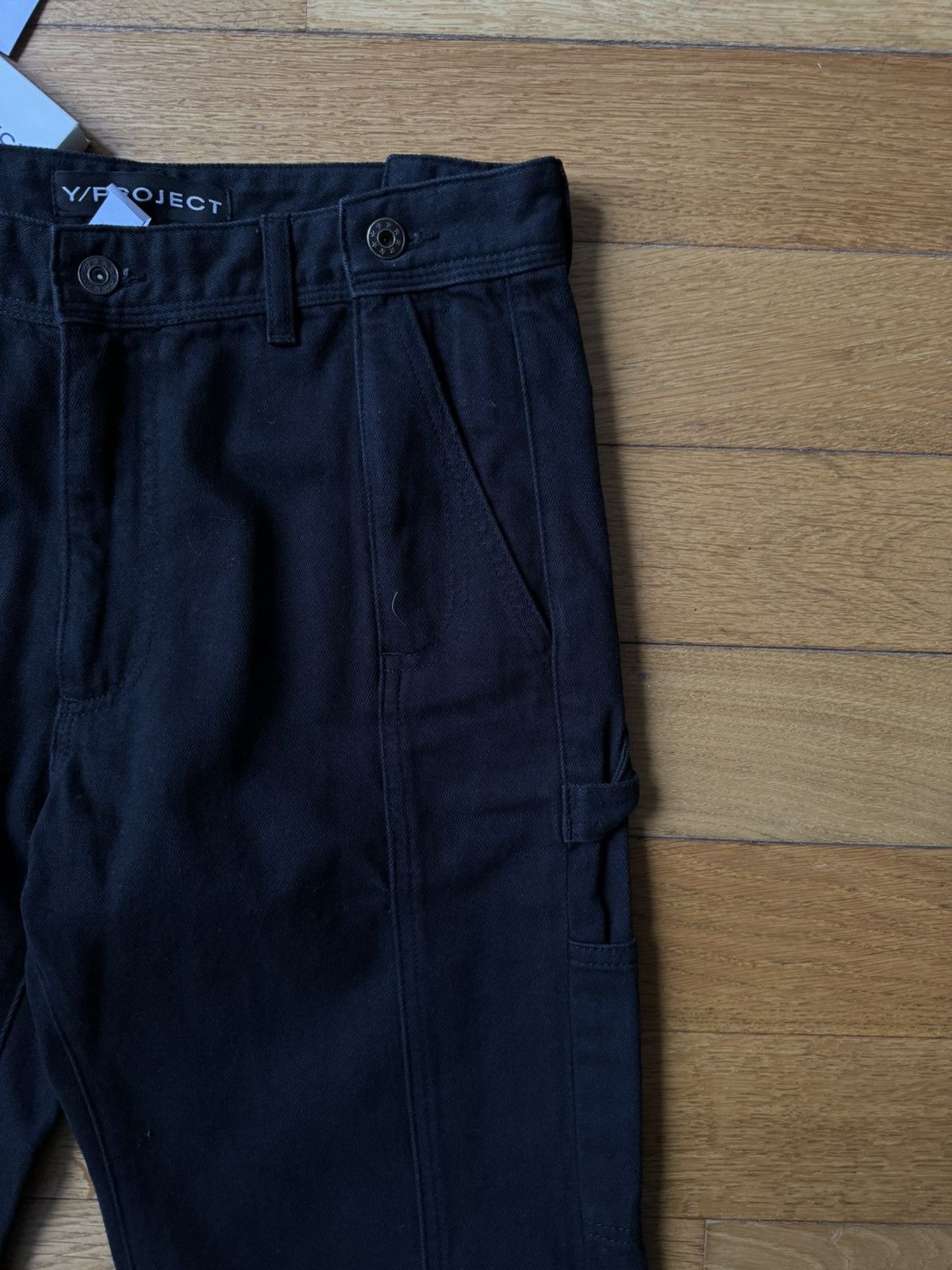 Y/Project Y/project Archive 3 zip carpenter pant Size US 32 / EU 48 - 1 Thumbnail