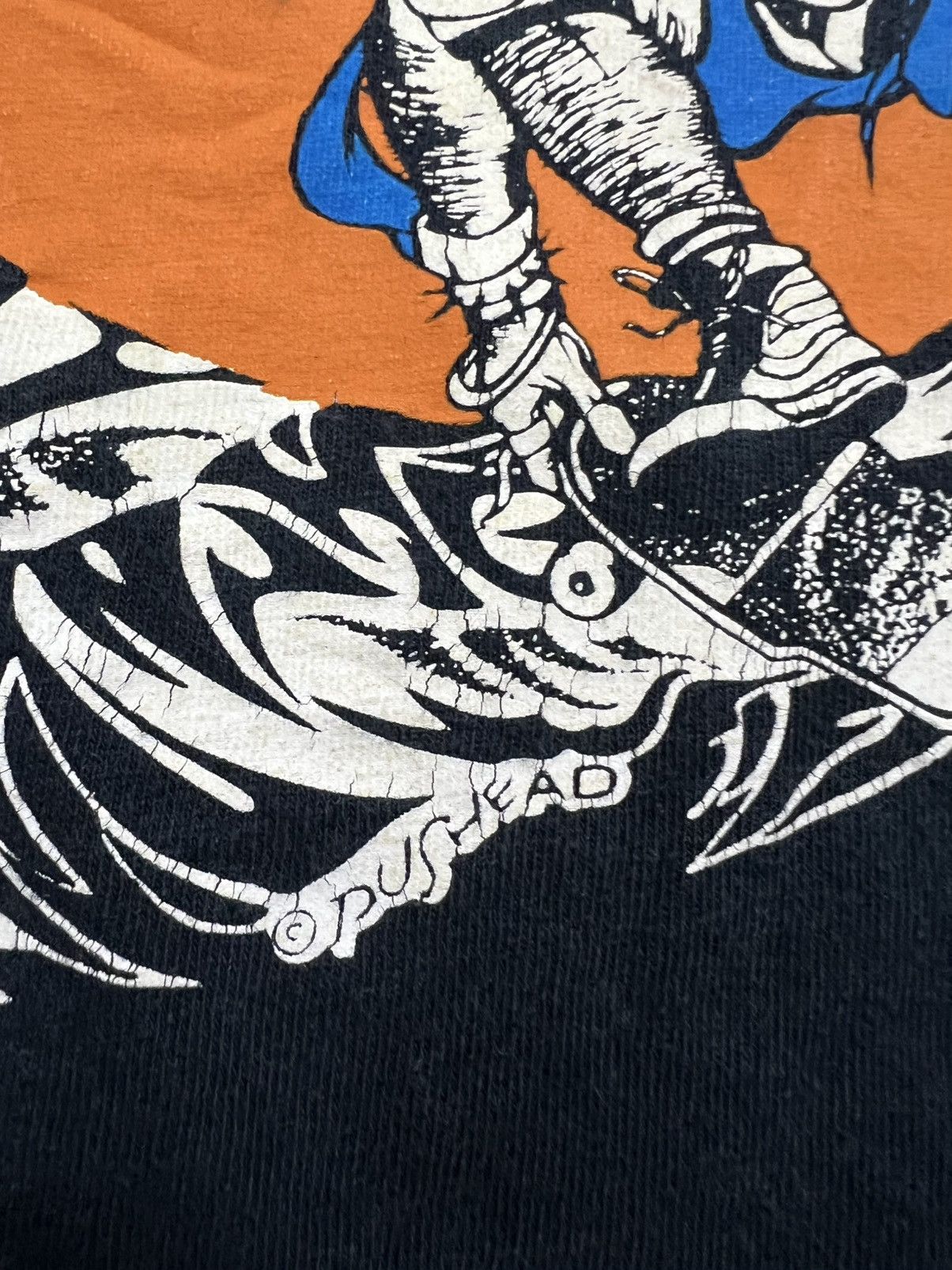 Thrasher Vintage 90’s Thrasher Pushead T-Shirts Size US L / EU 52-54 / 3 - 3 Thumbnail