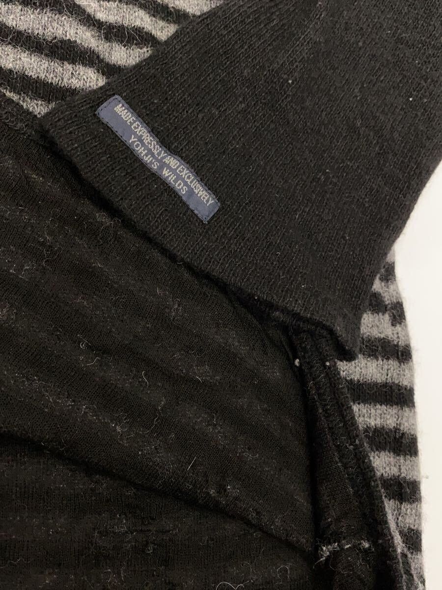 Yohji Yamamoto Reconstructed Striped Wool Knit Sweater Size US L / EU 52-54 / 3 - 5 Thumbnail