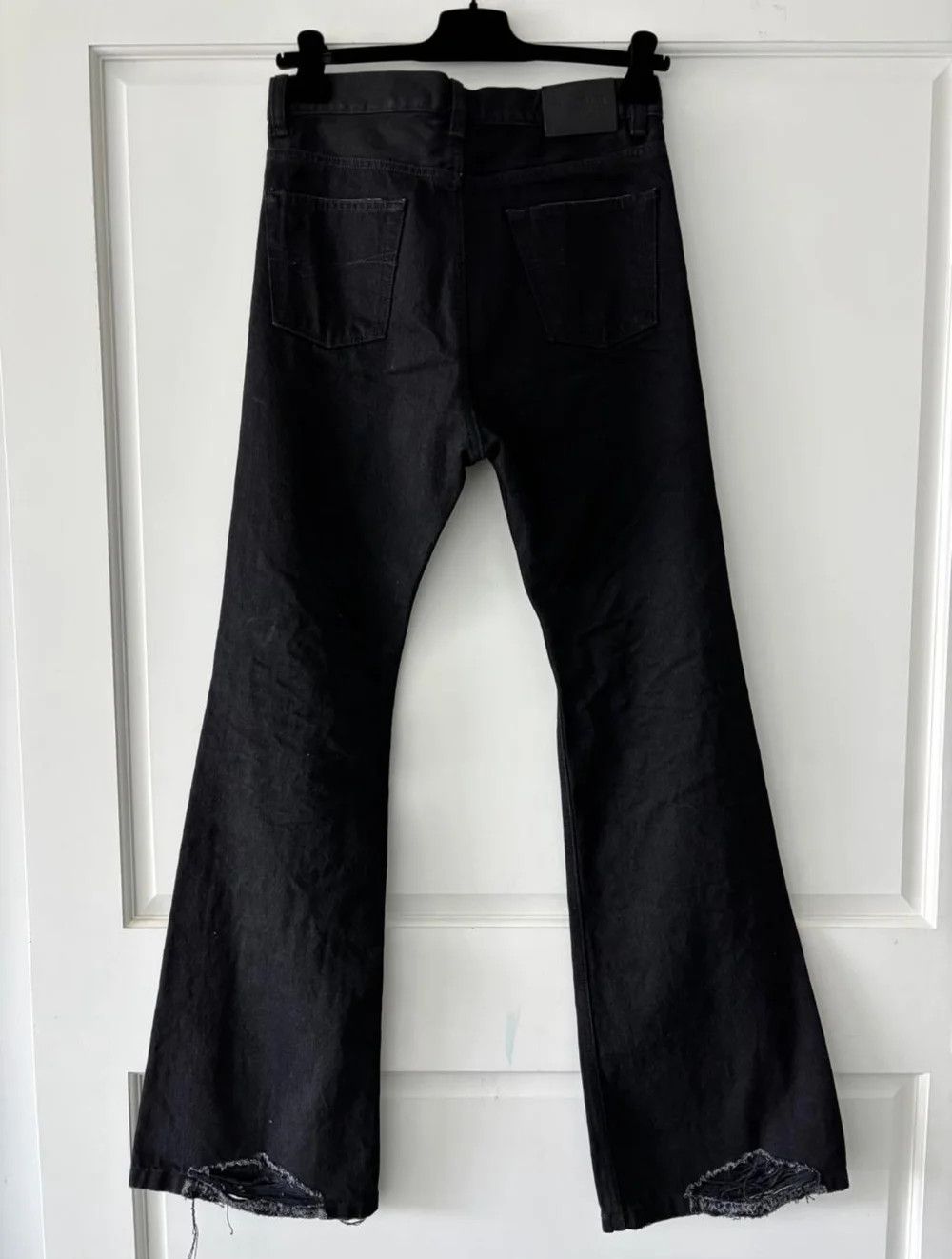 Balenciaga Balenciaga Flared Lost Tape Jeans Size US 32 / EU 48 - 2 Thumbnail