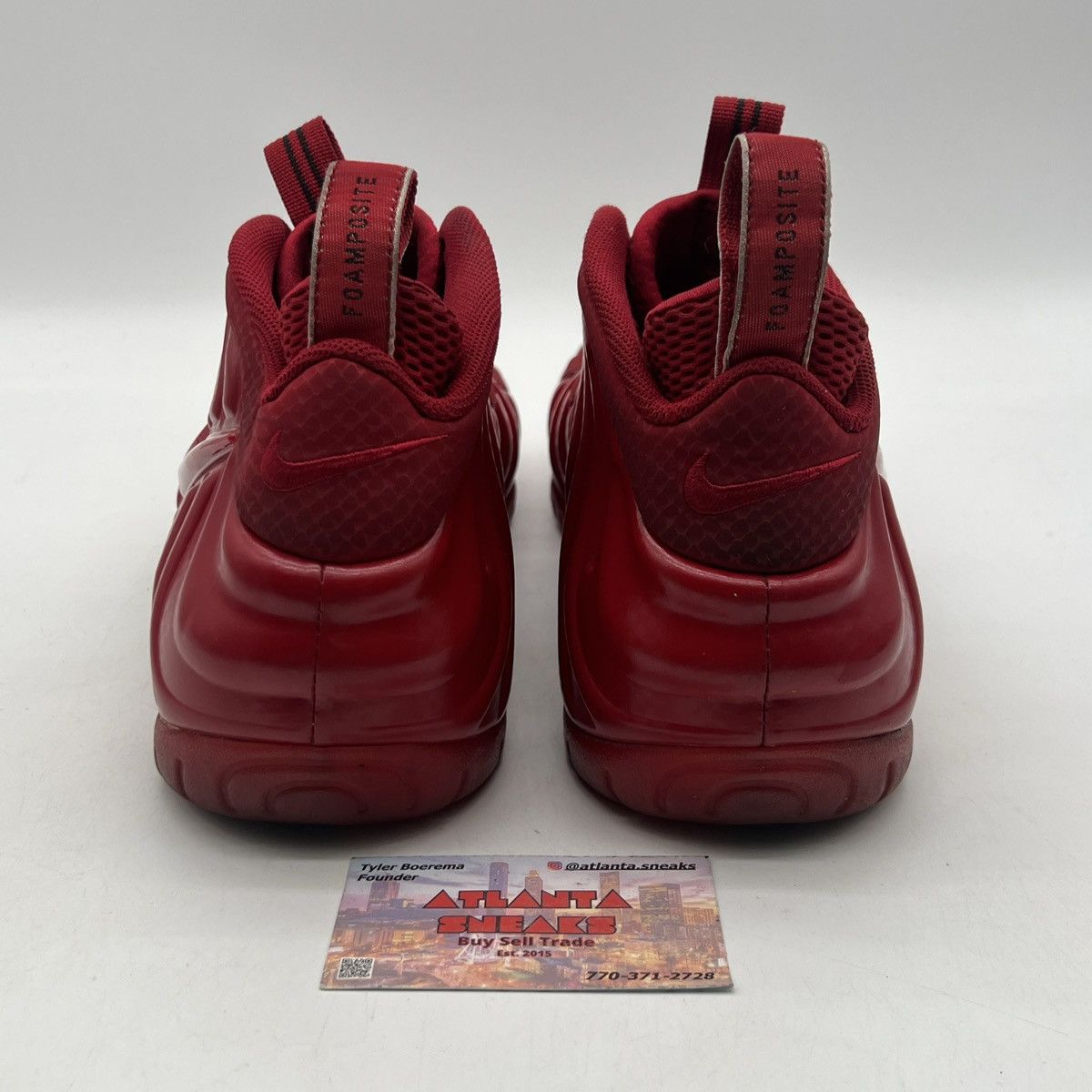 Nike Air Foamposite pro gym red Size US 13 / EU 46 - 3 Thumbnail