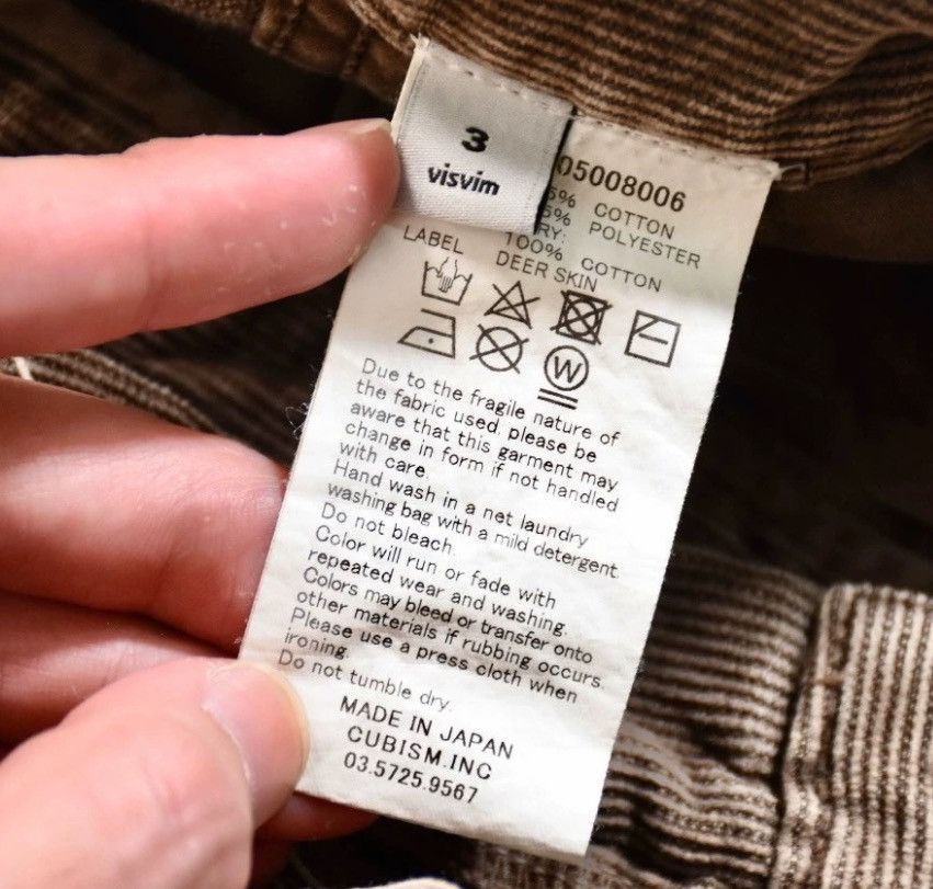 Visvim Visvim ICT 17aw Fluxus Cords N.D. 03 Mud dyed 2412-Nextarrow Size US 38 / EU 54 - 8 Thumbnail