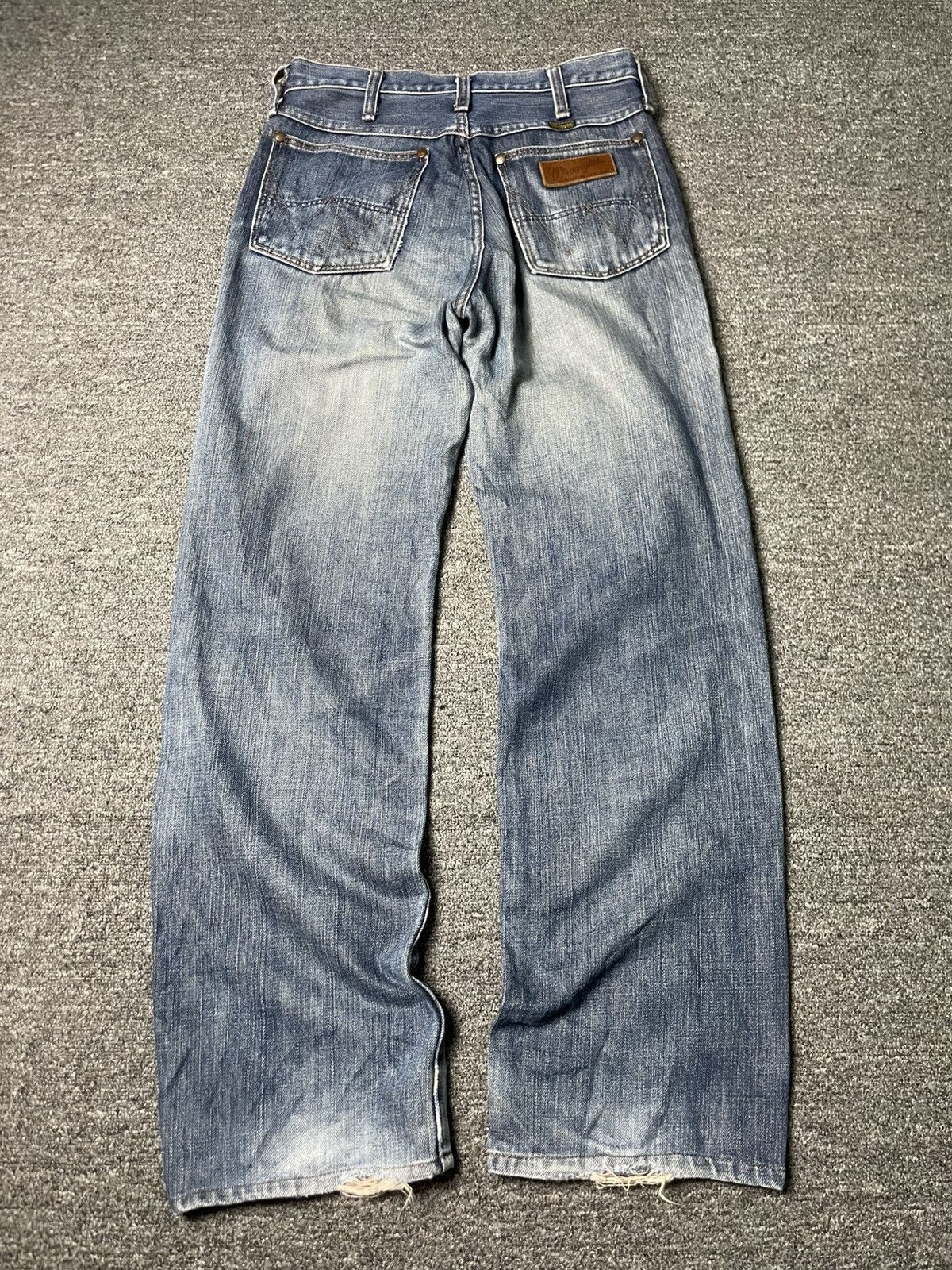 Japanese Brand × Vintage × Wrangler Vintage WRANGLER Relaxed Straight Jeans (91) Size US 28 / EU 44 - 14 Thumbnail