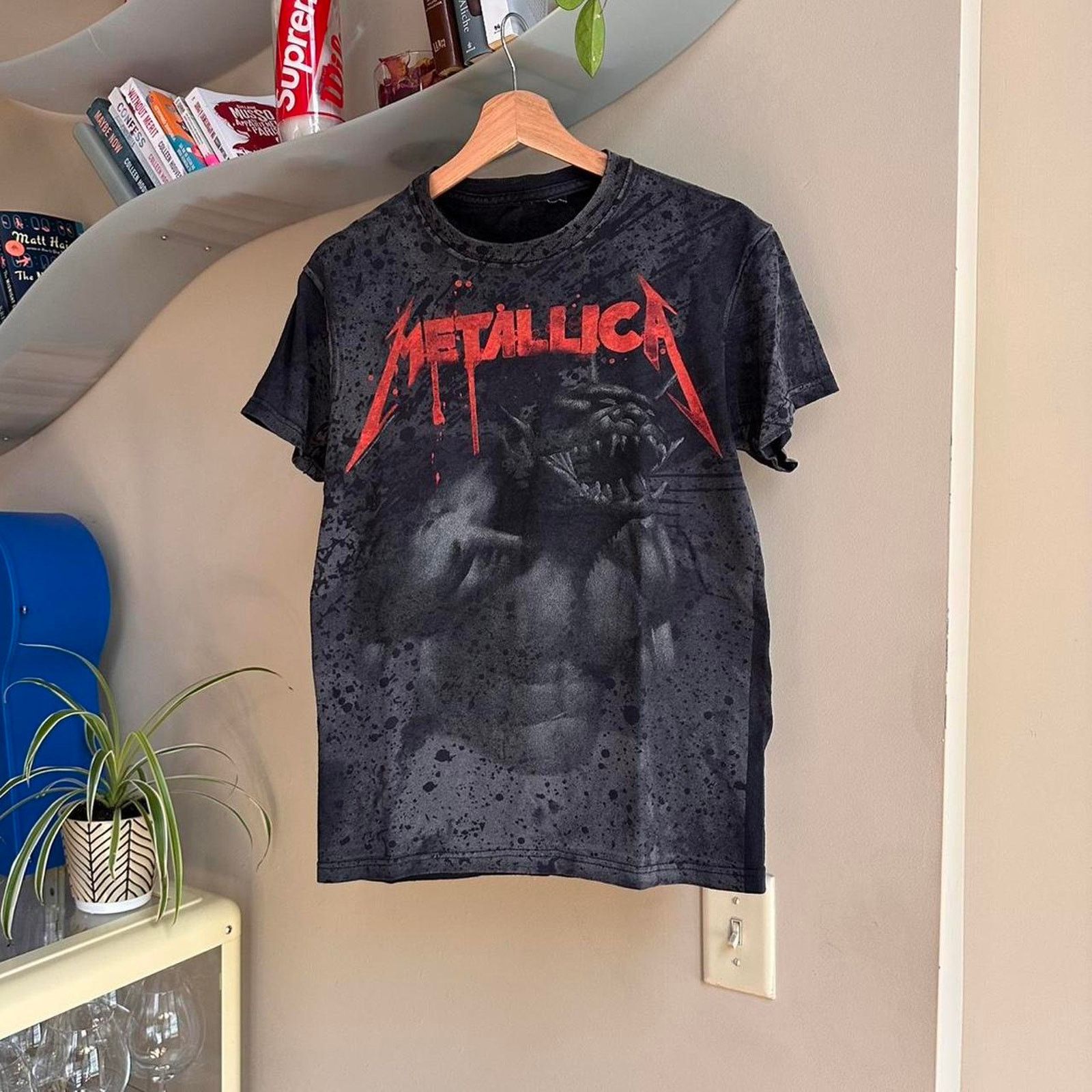Band Tees × Metallica × Vintage Vintage Y2K Metallica Jump In the Fire Shirt Size US S / EU 44-46 / 1 - 1 Thumbnail