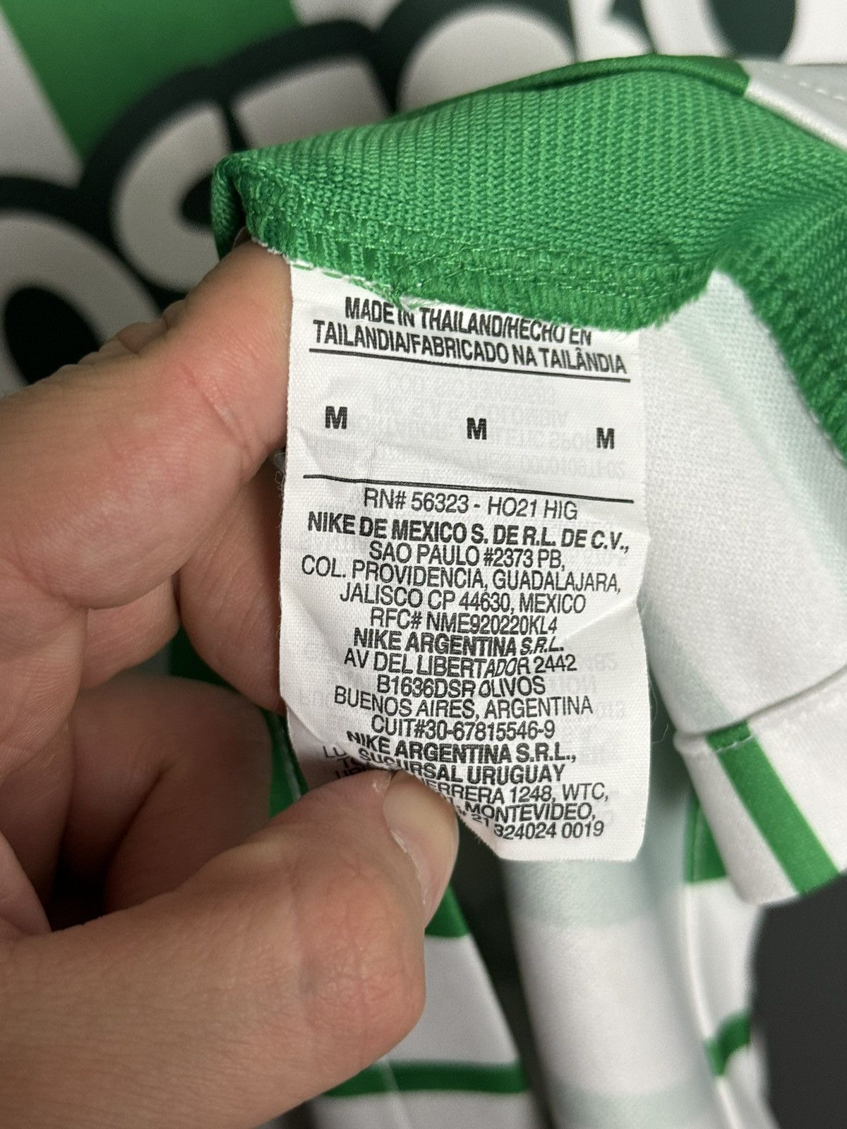 Nike Atletico Nacional 22/23 Home Football Soccer Jersey T-Shirt Size US M / EU 48-50 / 2 - 11 Thumbnail