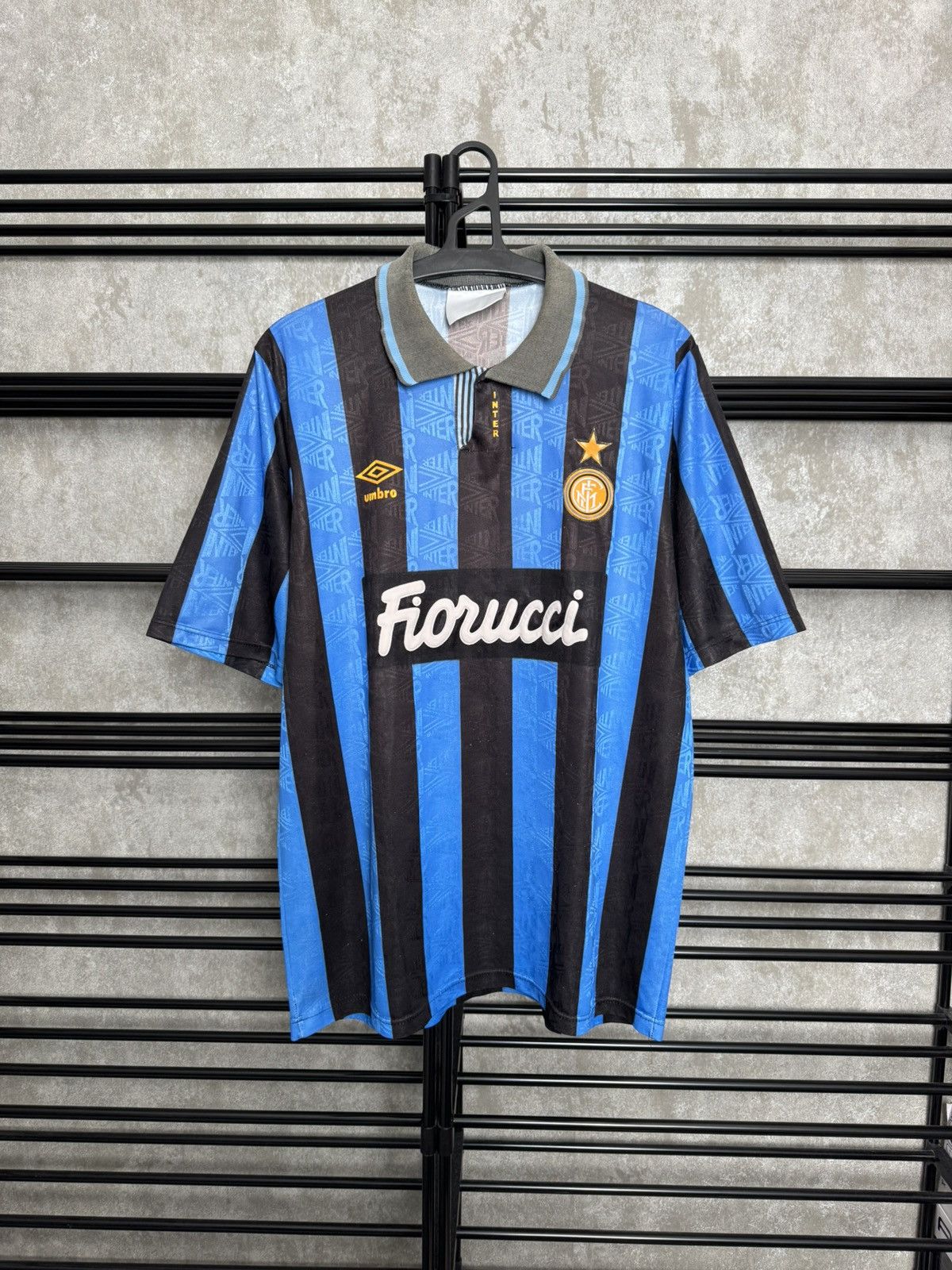 Vintage Inter Milan 1992-94 Home Umbro Jersey Shirt