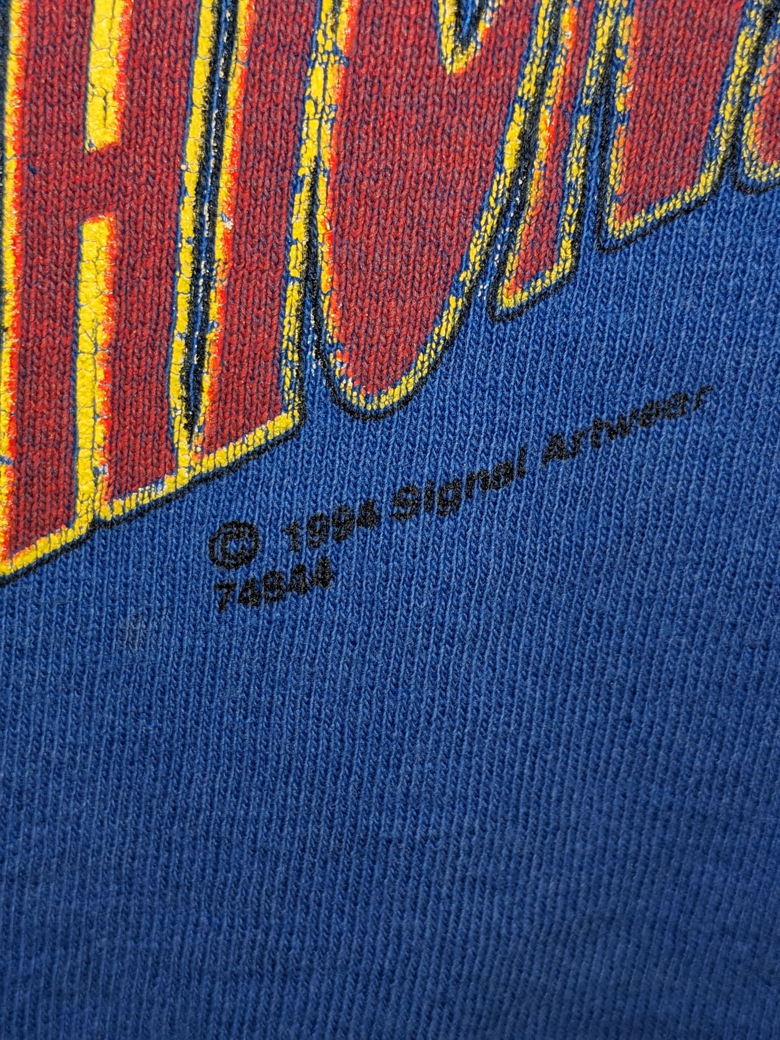 Vintage Vintage 1994 Fashion Wolf You Know You're Old Humor T-Shirt Size US L / EU 52-54 / 3 - 4 Thumbnail