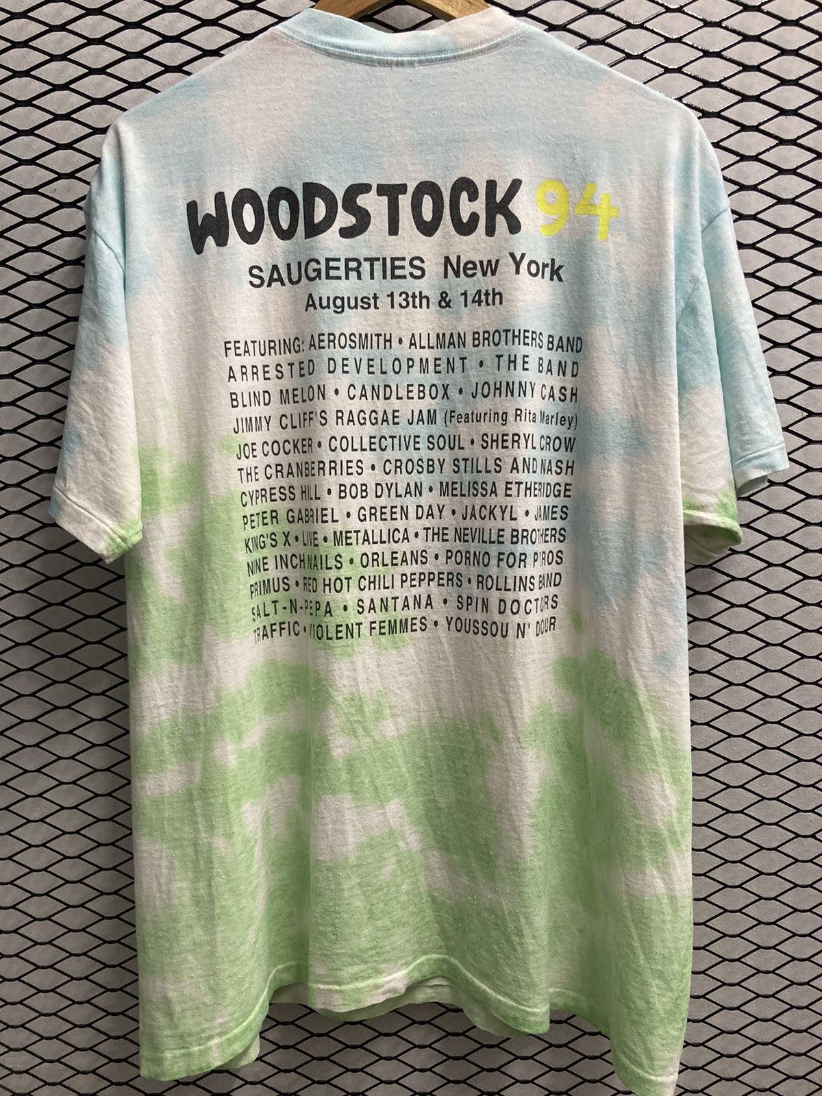 Band Tees × Delta × Vintage Vintage Woodstock 1994 shirt Size US XL / EU 56 / 4 - 5 Thumbnail