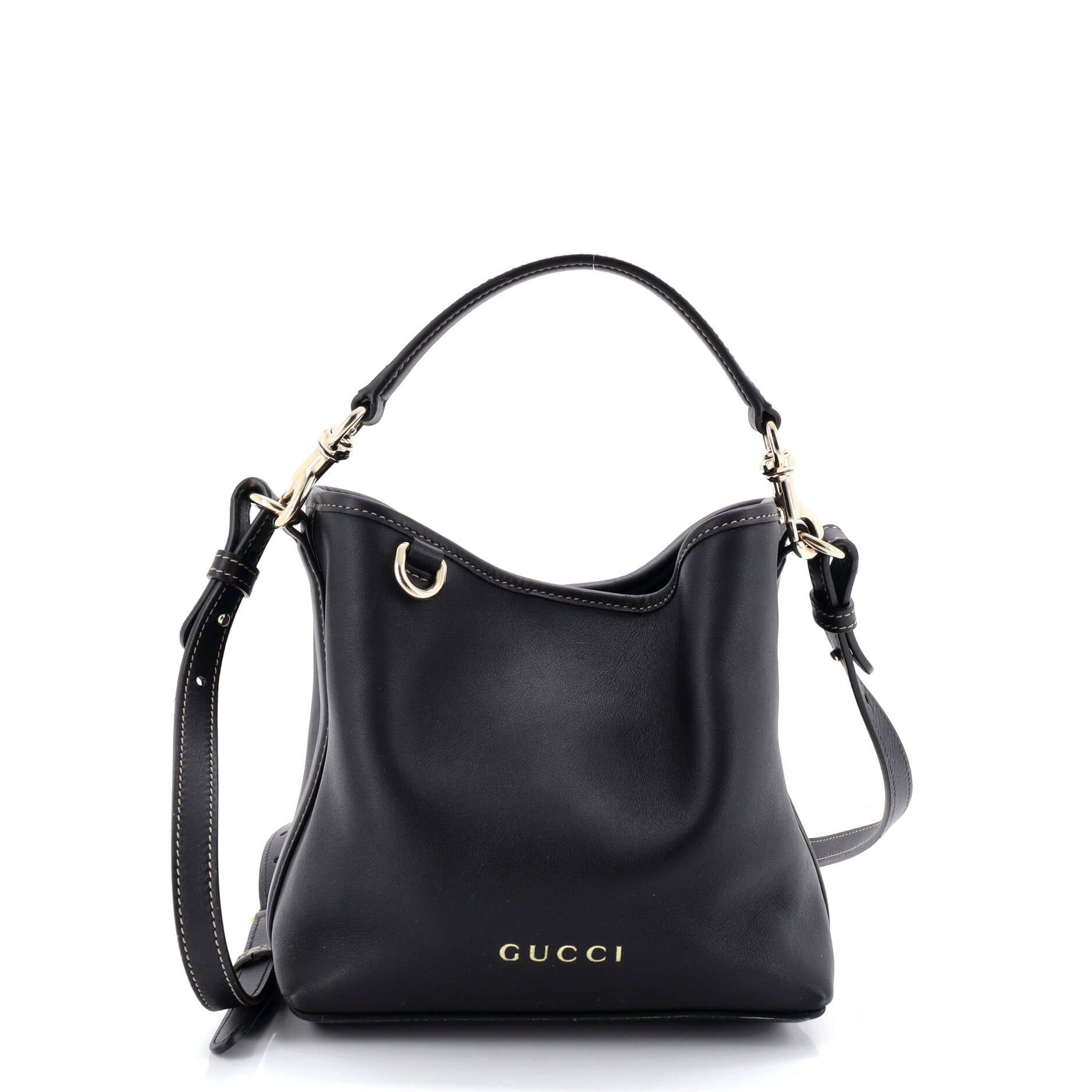 Gucci Emblem Bucket Bag Size ONE SIZE - 1 Thumbnail