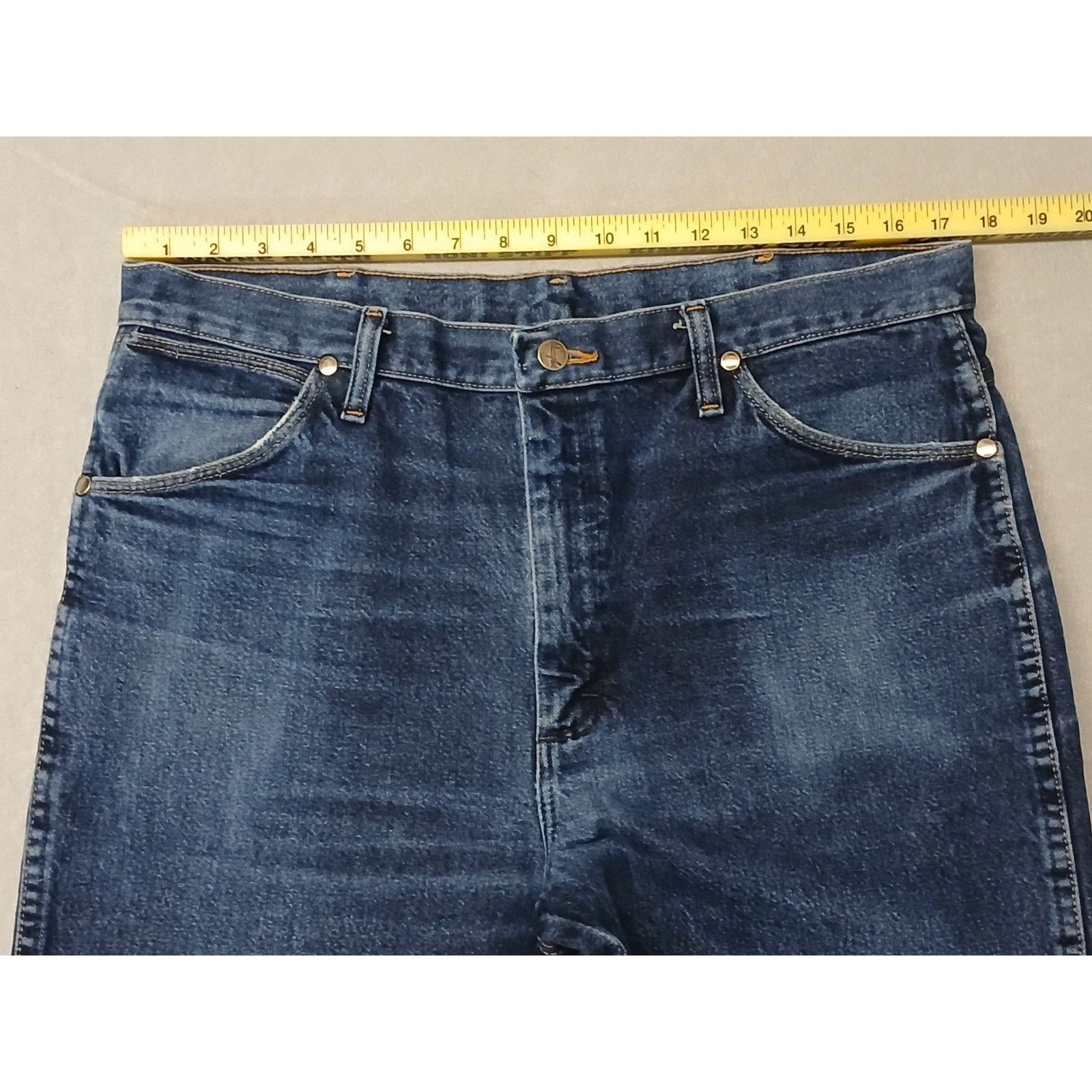 Wrangler Wrangler Jeans Mens (36x32) Blue Denim Sliver 933SEDD Jeans Size US 36 / EU 52 - 5 Thumbnail