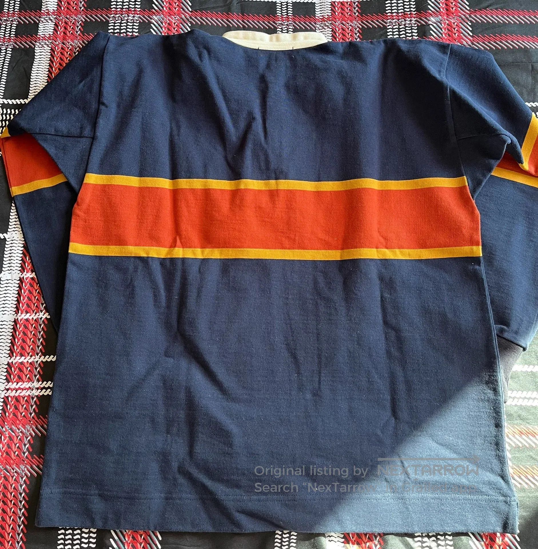 Nigel Cabourn Nigel Cabourn Vintage Rugby Sweatshirt. Size US M / EU 48-50 / 2 - 2 Thumbnail