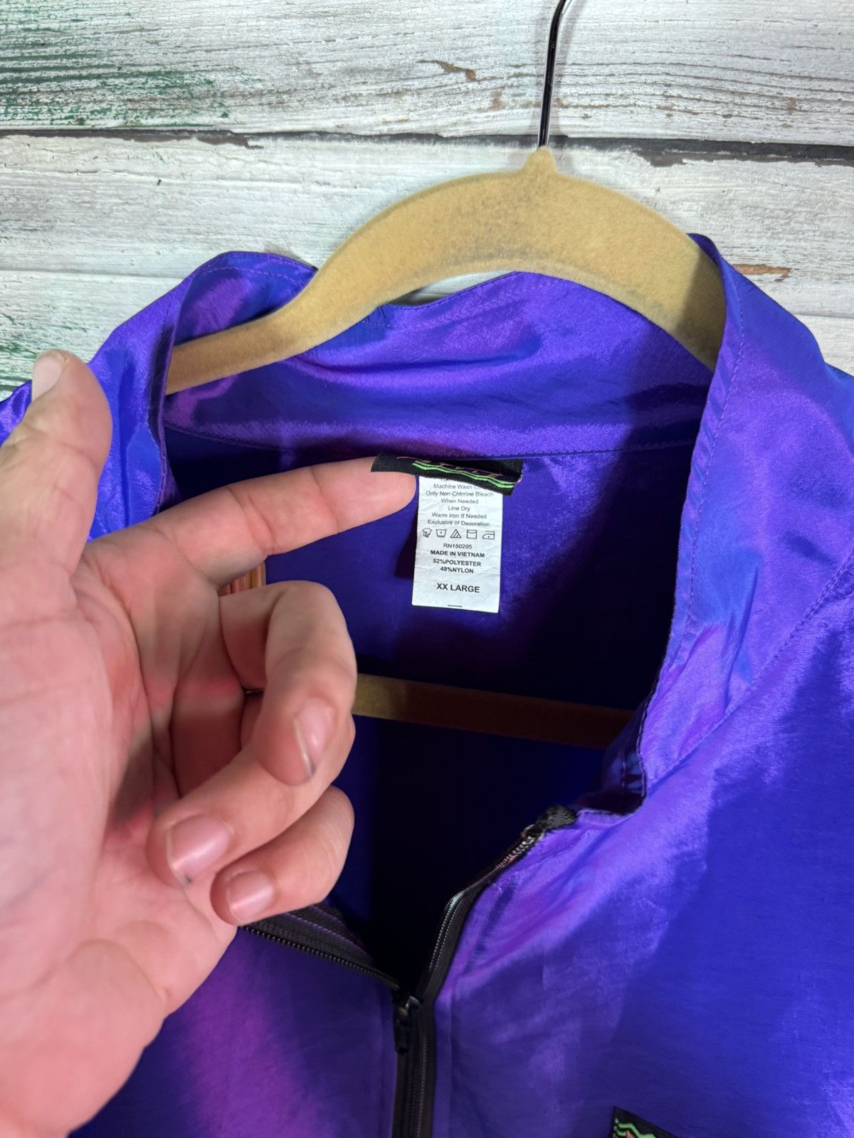 Vintage Vintage Surfstyle Windbreaker Size US XXL / EU 58 / 5 - 5 Thumbnail