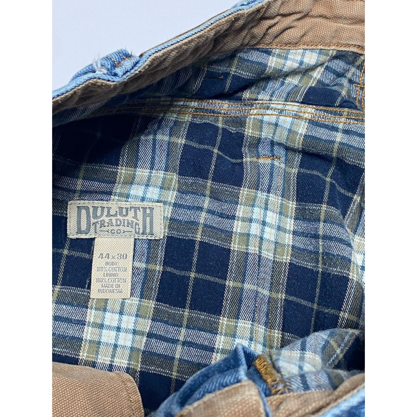 Duluth Trading Company Duluth Trading Flannel Lined Jeans Men's Size 44x30 Denim Size US 44 / EU 60 - 8 Thumbnail