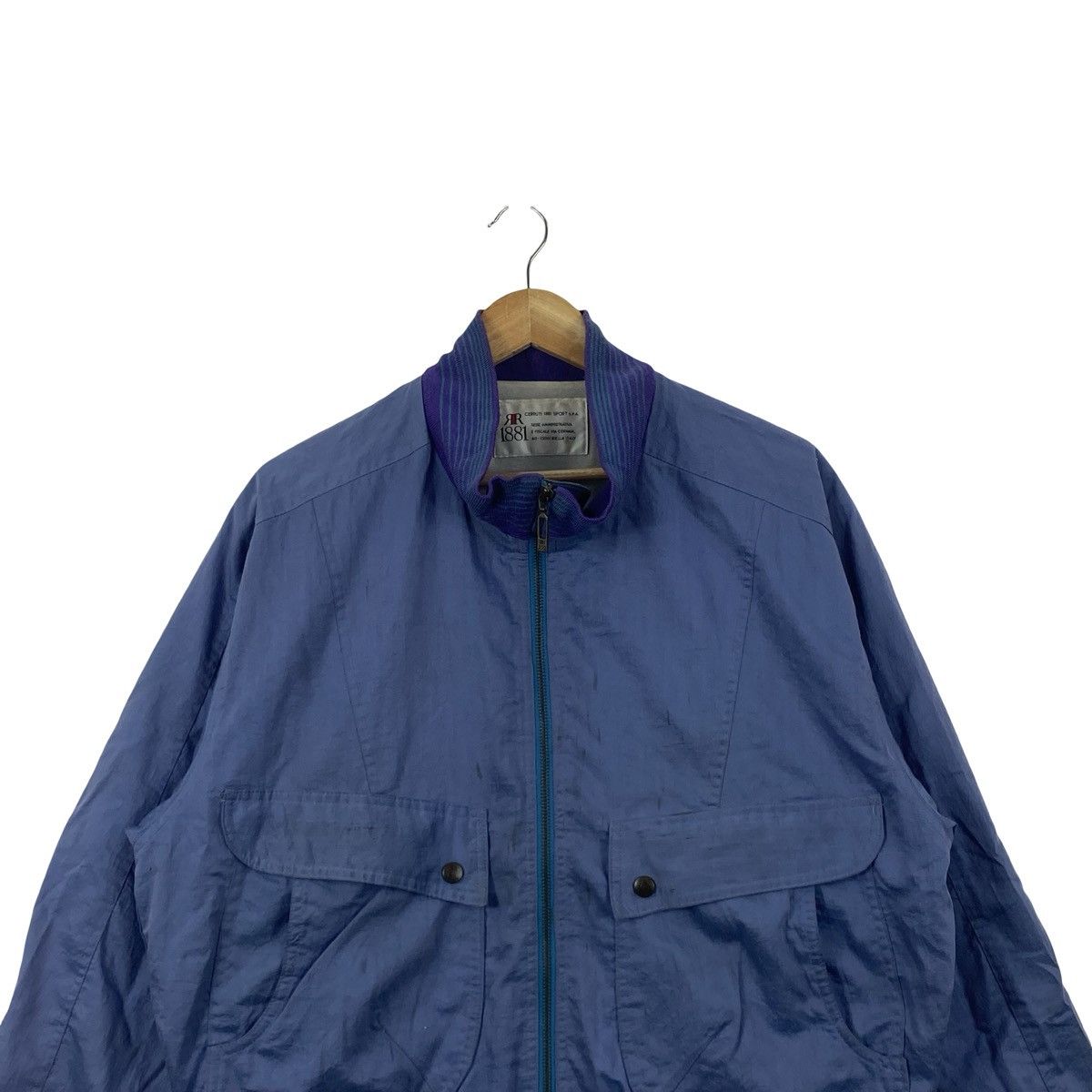 Cerruti 1881 Vintage CERRUTI 1881 SPORT Bomber Jacket Made in Italy Size US XXL / EU 58 / 5 - 2 Thumbnail