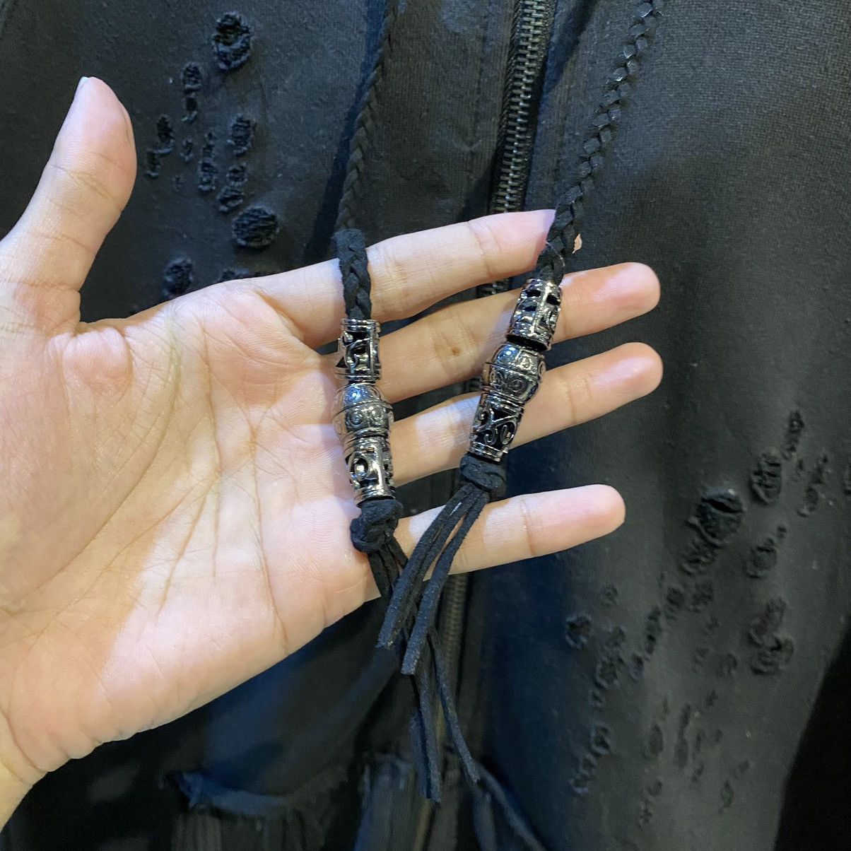 Japanese Brand × Vintage Rare!Vintage Semantic Design Zipper Hoodie Punk Style Size US M / EU 48-50 / 2 - 10 Thumbnail