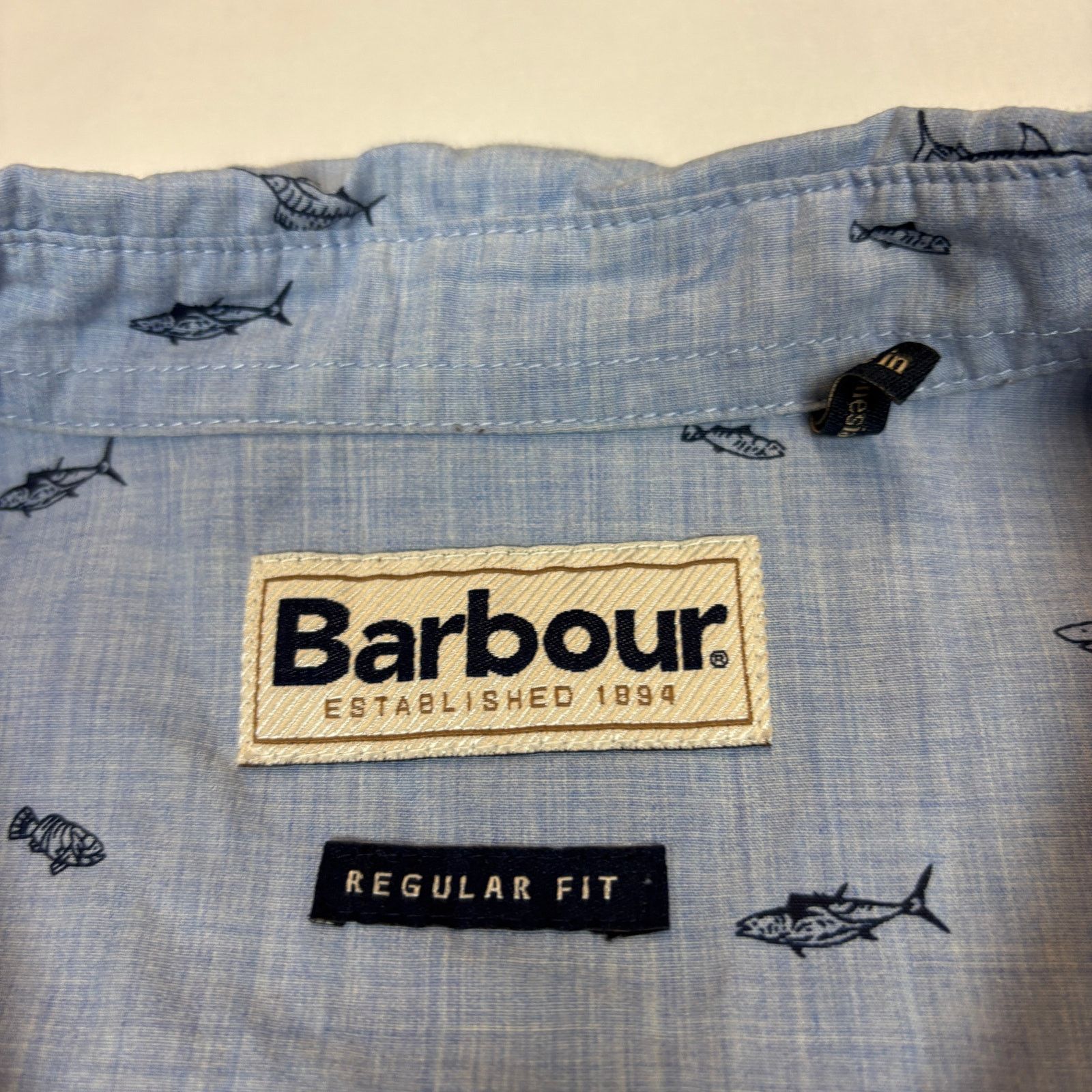 Barbour Barbour Summer Print Short Sleeve Button Up Shirt Large Size US L / EU 52-54 / 3 - 4 Thumbnail