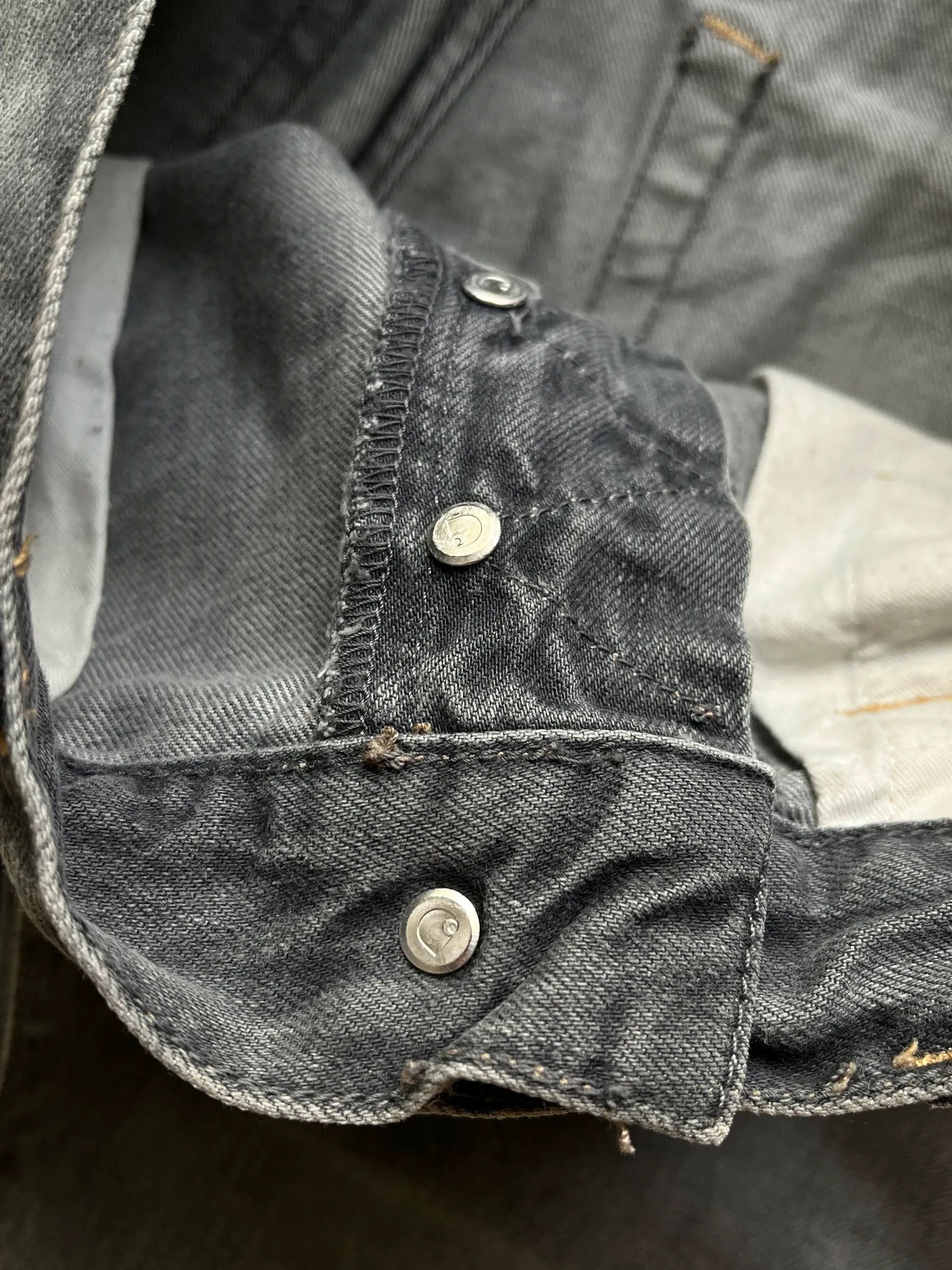 Carhartt Carhartt 2016 Grey Jeans Denim Klondike Pants Sz W 28 L 32 Size US 28 / EU 44 - 16 Thumbnail