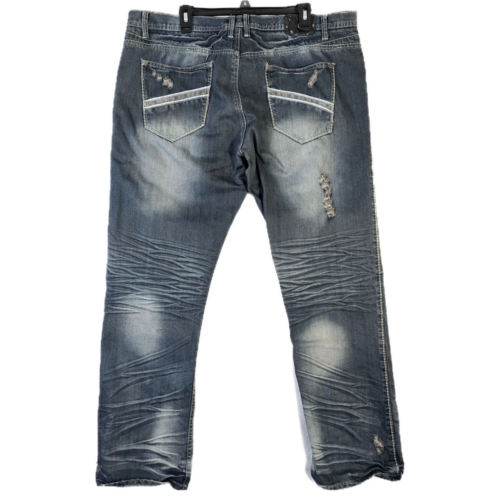 Vintage Vintage Brass Slim Straight Jeans Men's Size 42x34 Y2K Size US 42 / EU 58 - 1 Thumbnail