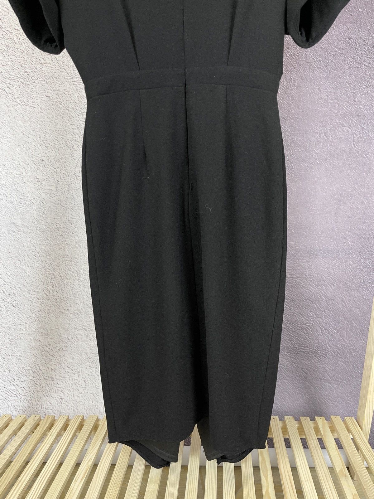 Vintage Yves Saint Laurent vintage black basic classic midi dress Size M / US 6-8 / IT 42-44 - 12 Thumbnail