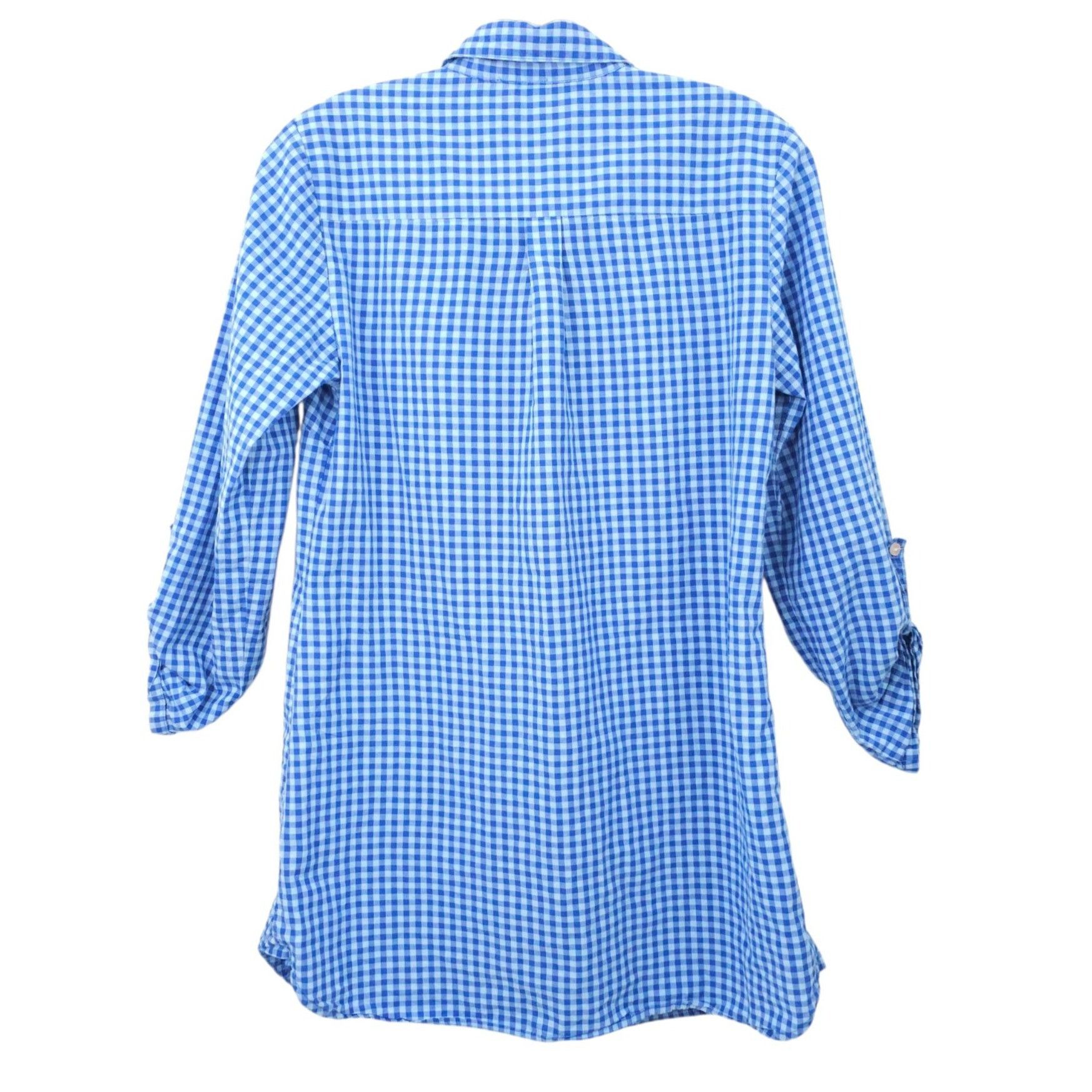Victoria's Secret Victorias Secret Button Front Sleep Shirt Womens S Blue Size S / US 4 / IT 40 - 3 Thumbnail