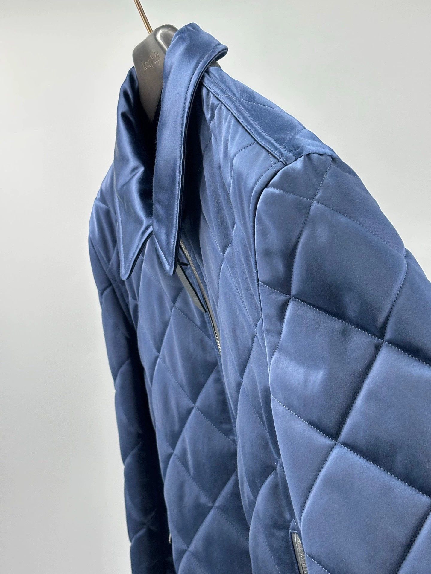 Tom Ford tom ford men's blue quilted jacket Size US L / EU 52-54 / 3 - 4 Thumbnail