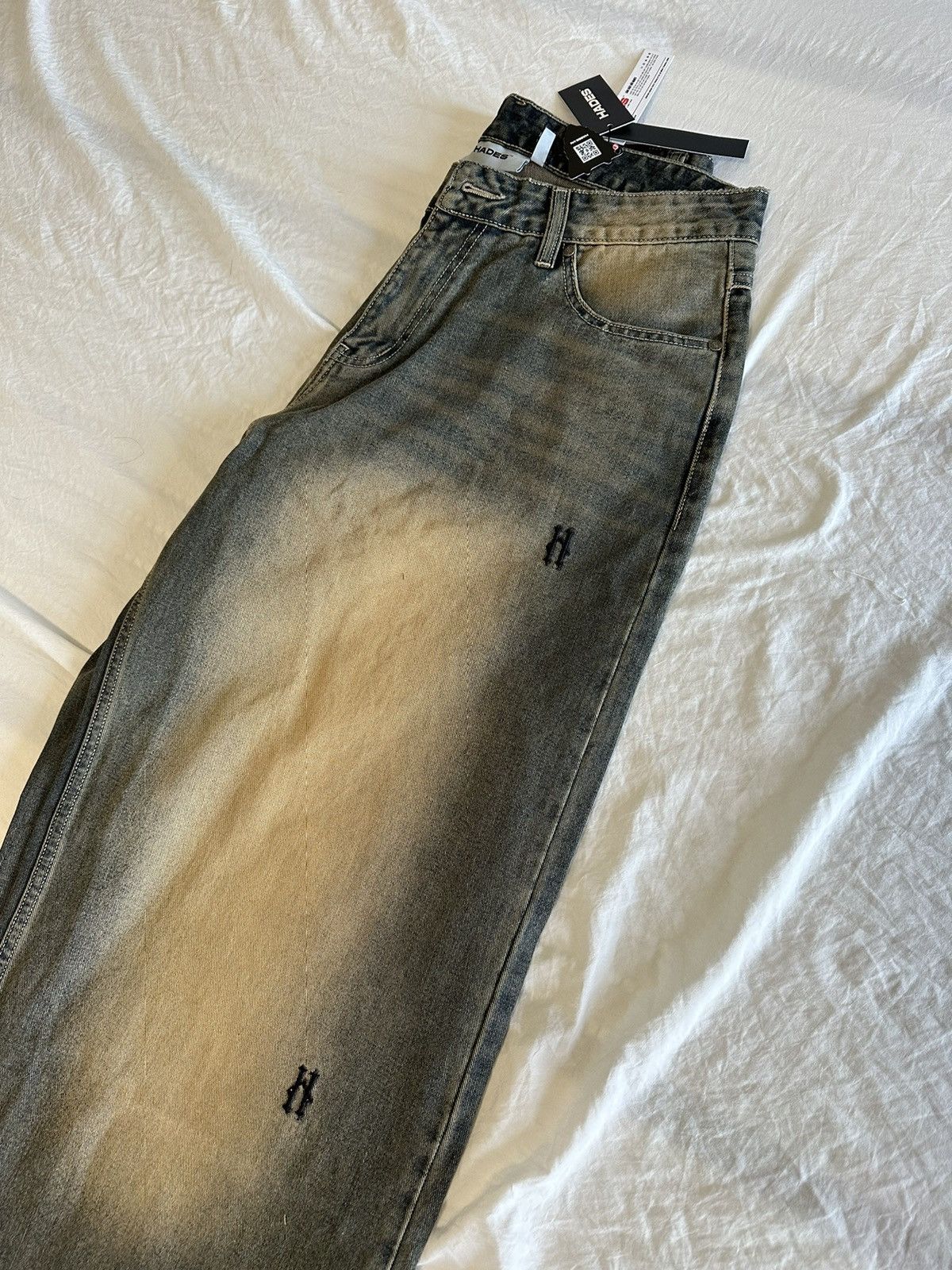 Jean ARTHON WASHED LOOSE JEANS Size US 32 / EU 48 - 5 Thumbnail