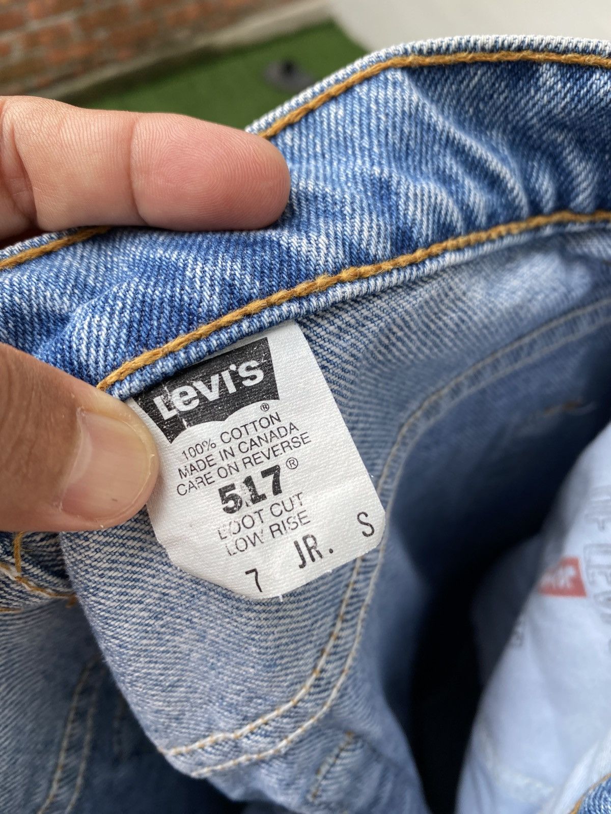 Levi's Vintage Clothing W29x30 Vintage levi's 517 flare bellbottom made in CANADA Size US 29 - 4 Thumbnail